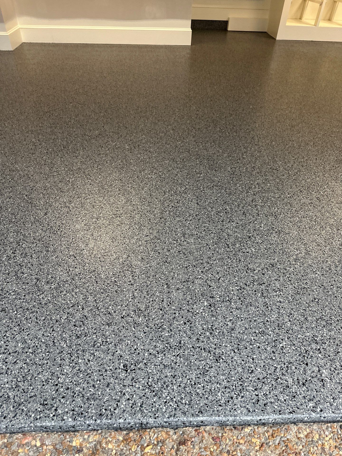 Garage Floor Coating using Nightfall by My Garage Floor Guys