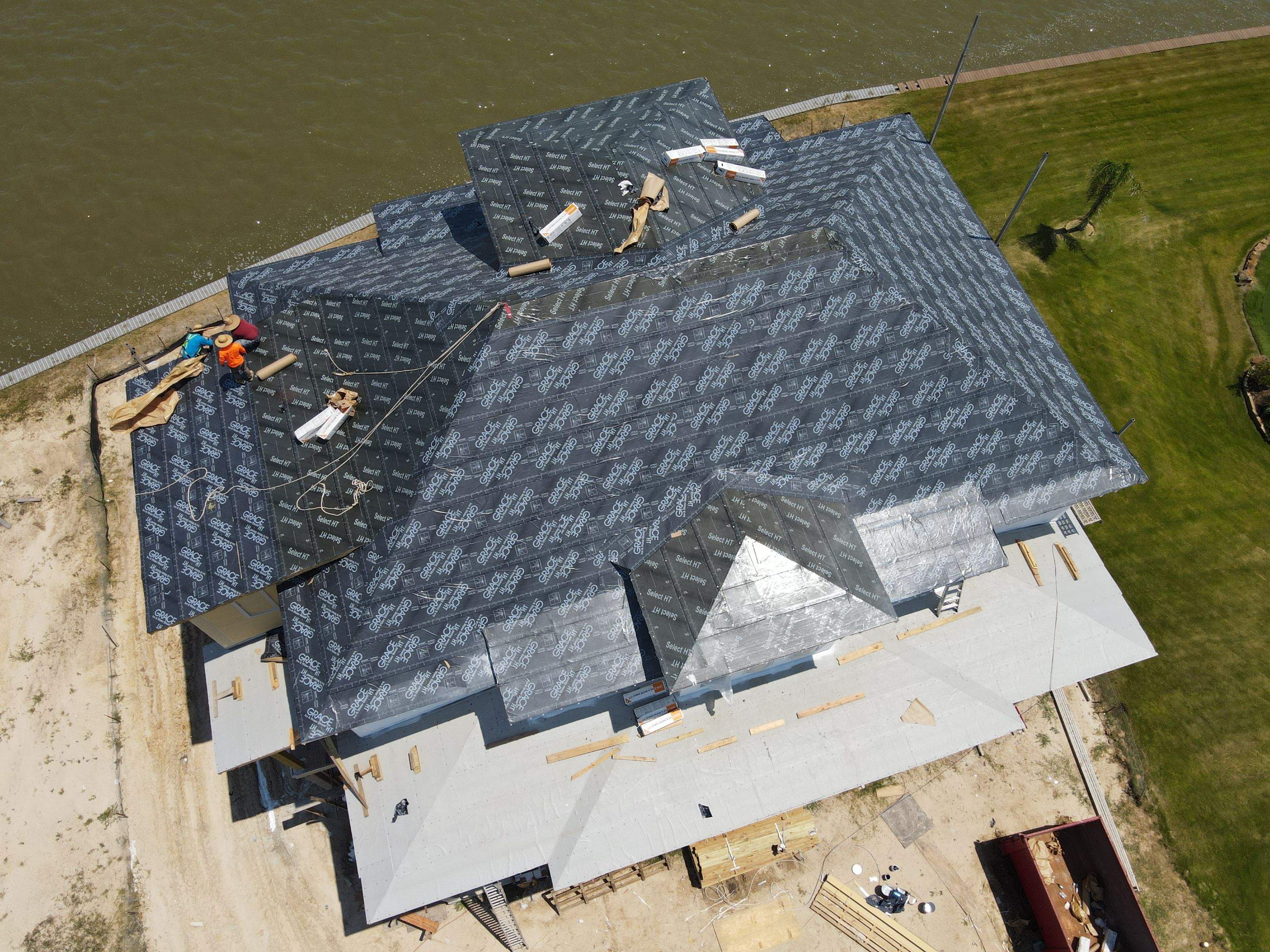 Metal Roof  using McElroy Metals - Ash Gray by Level 7 Companies