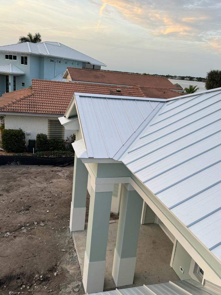 24ga 1" Nail-Strip Mill Finish by Total Roofing System The Metal Roof Experts