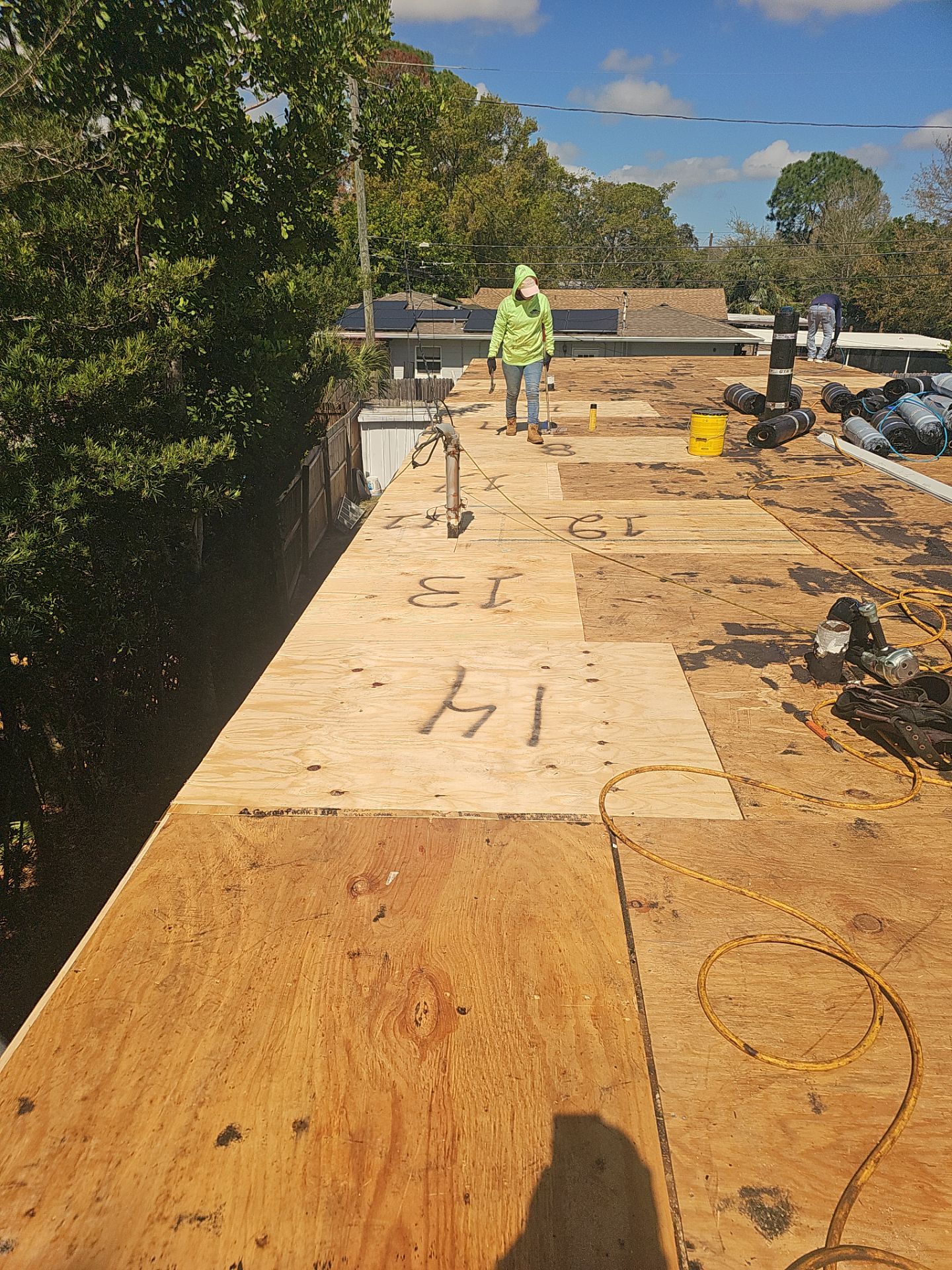 Project in St. Petersburg 33703 by Mitchell Roofing Company LLC 
