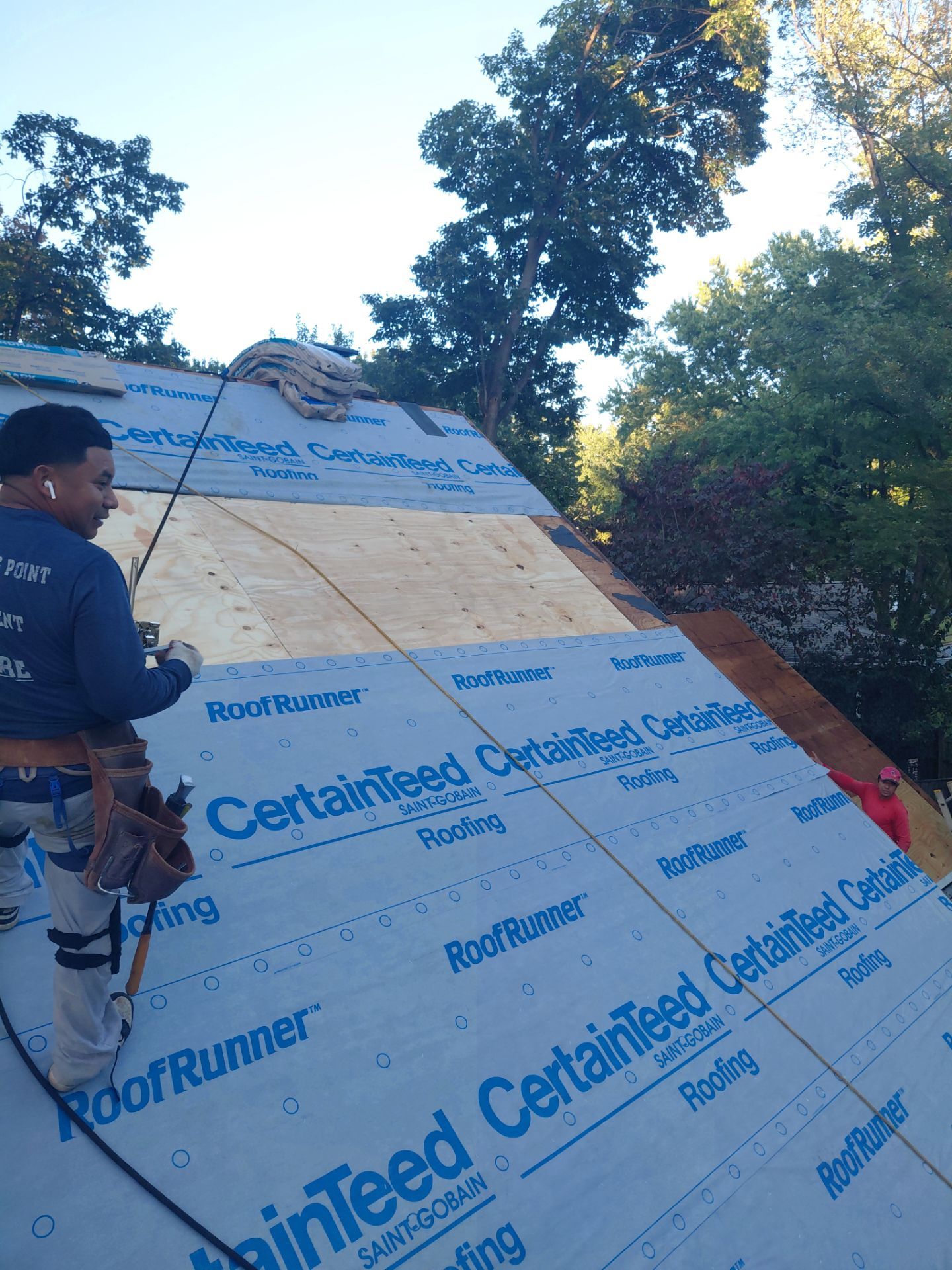 Falls Church: Residential Roof Replacement with CertainTeed Landmark in Moire Black  by RM Banning, Inc.