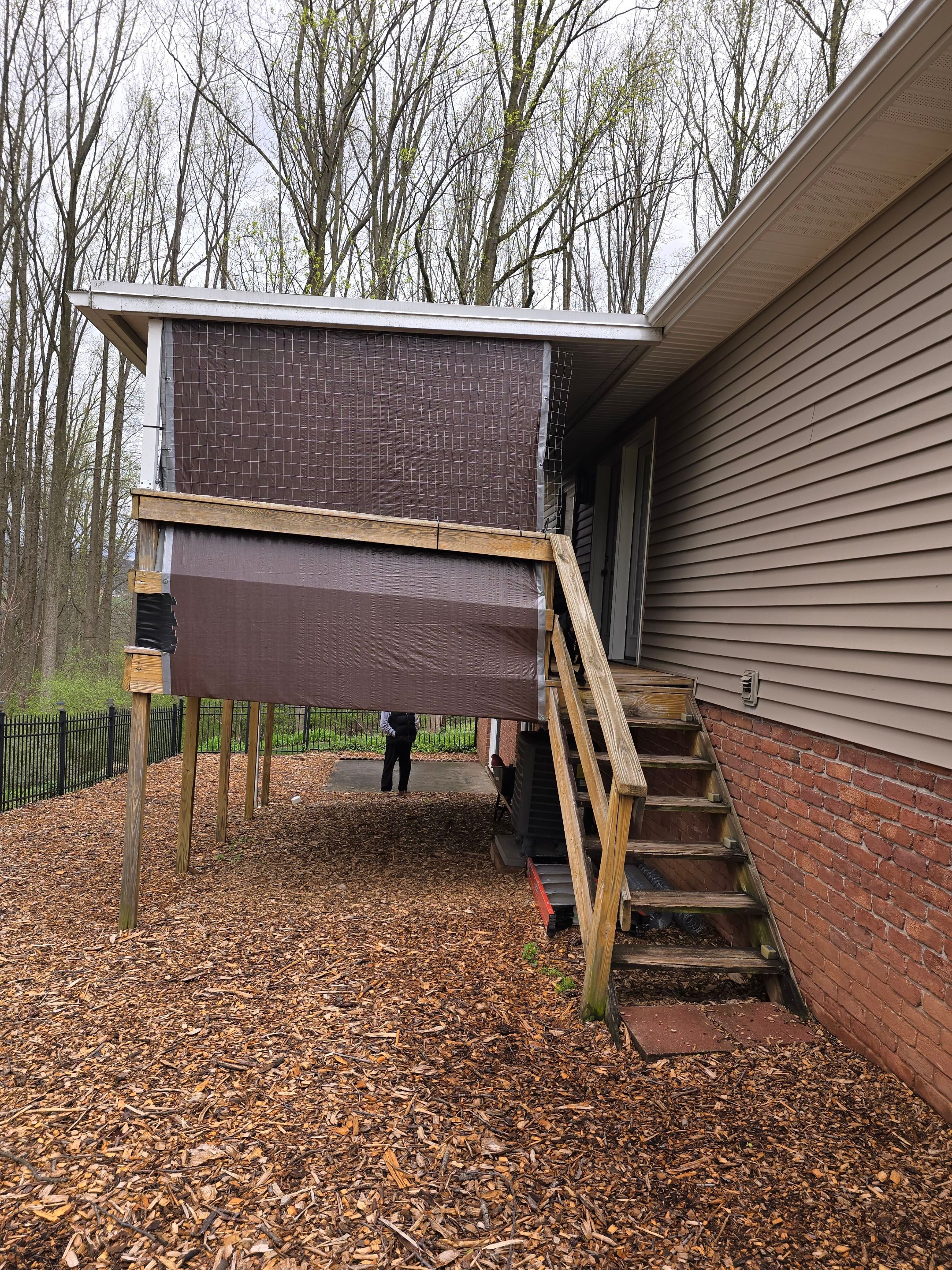 Sunroom addition and complete Exterior Remodel by Wyomissing Construction LLC