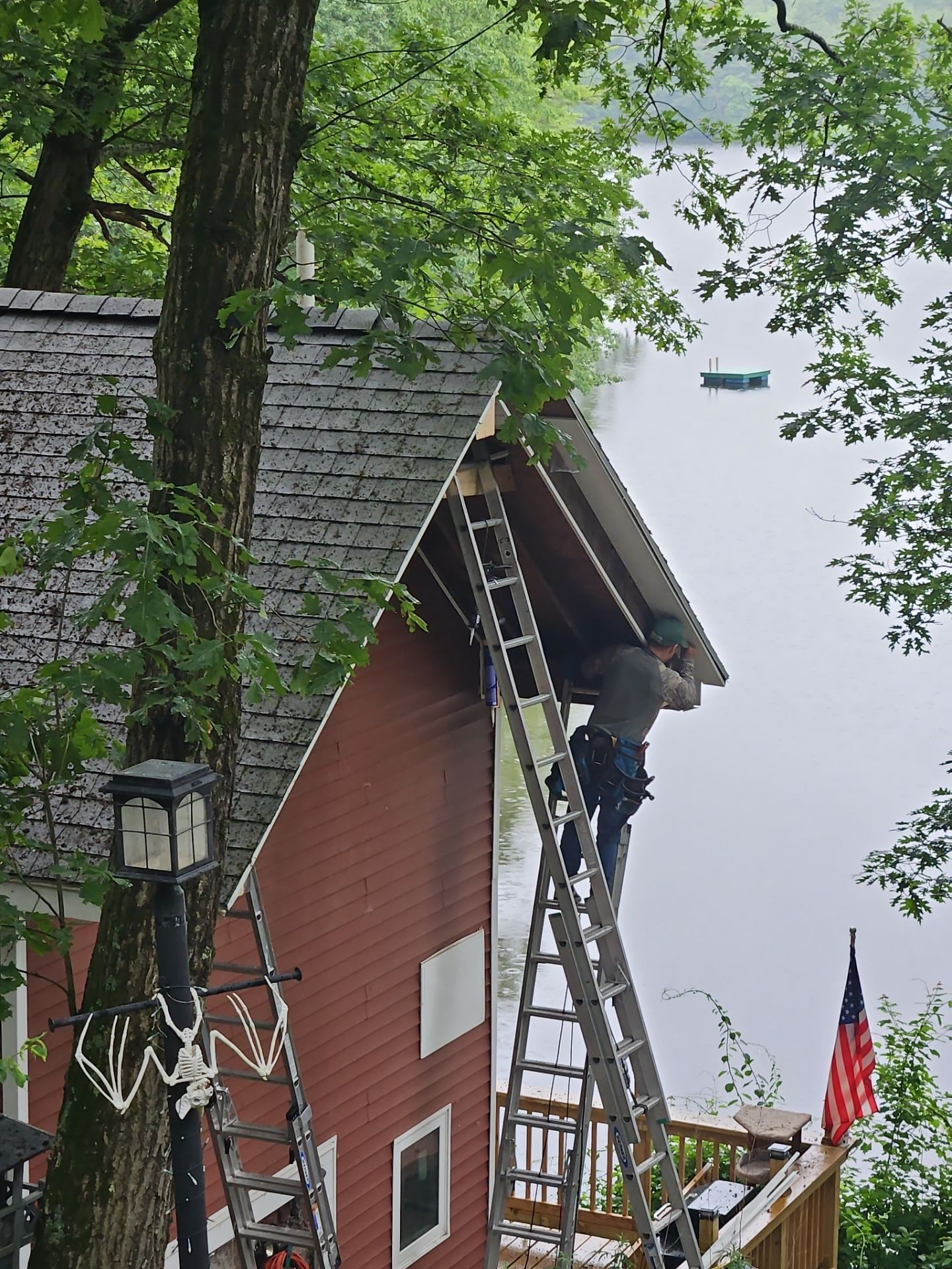 Leak Repair & Roof Wash – Groton, MA by Mighty Dog Roofing of Greater Middlesex County