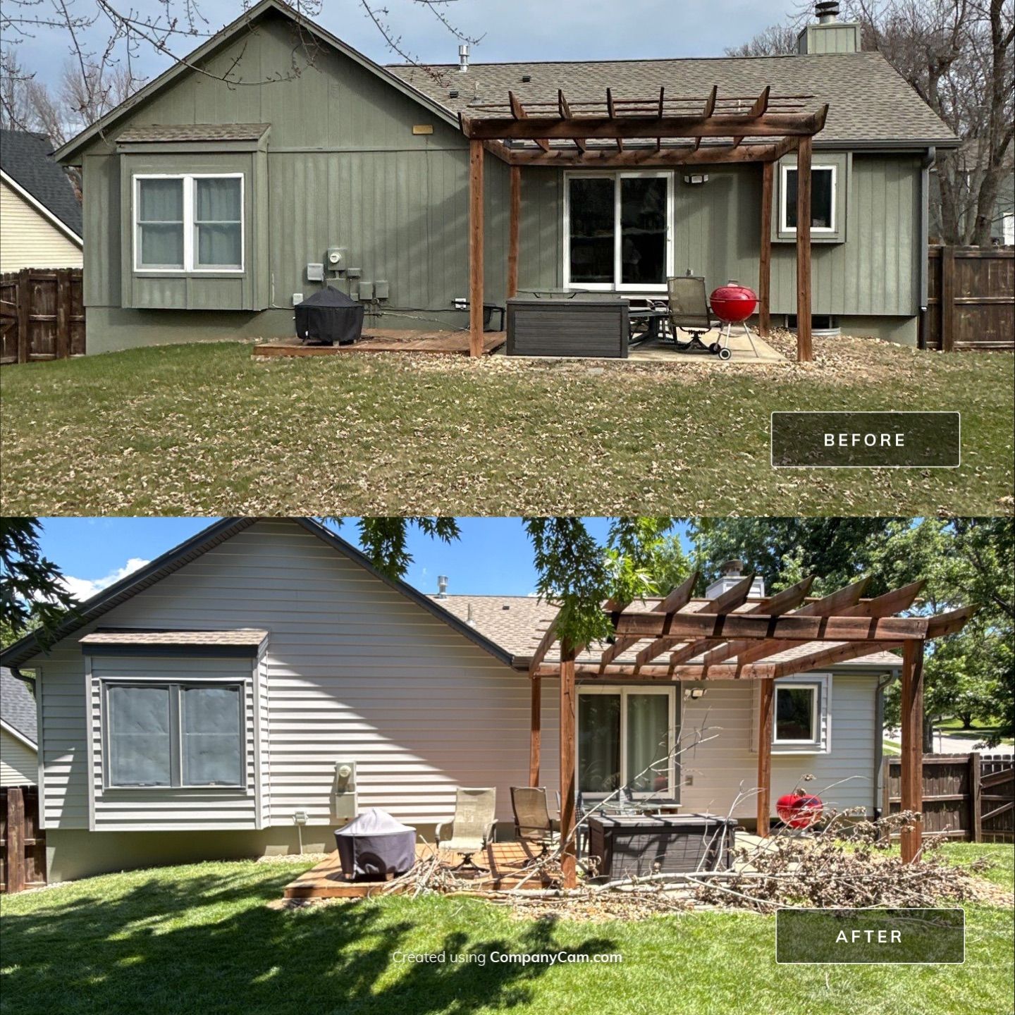 Whole-Home Craneboard Siding Replacement and Exterior Renovation in Shawnee by EEC Windows, Siding & Roofing
