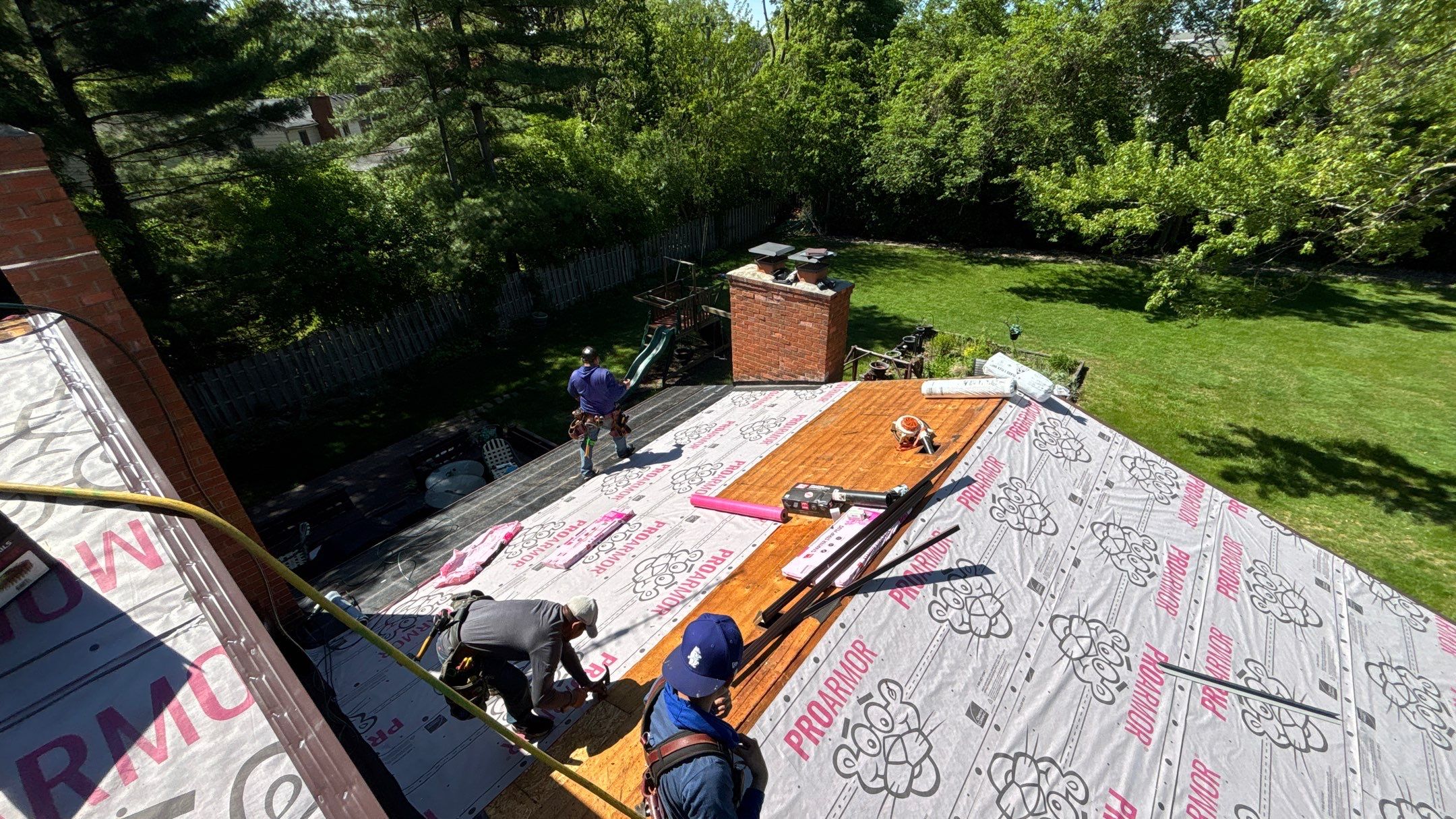 Roof Replacement using Owens Corning Tru Definitions by 180 Contractors