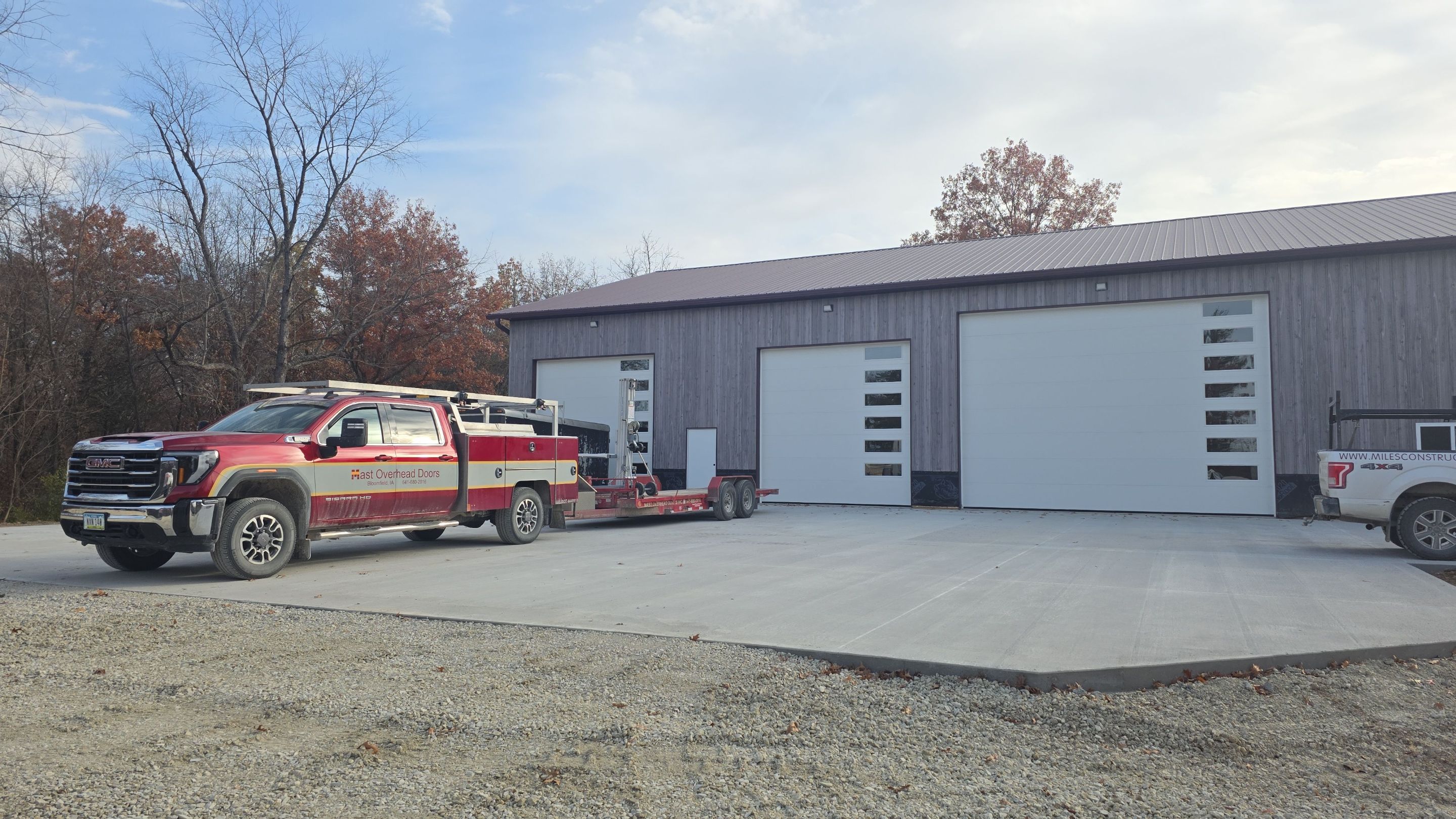 Project in Bloomfield, Iowa by Miles Construction 