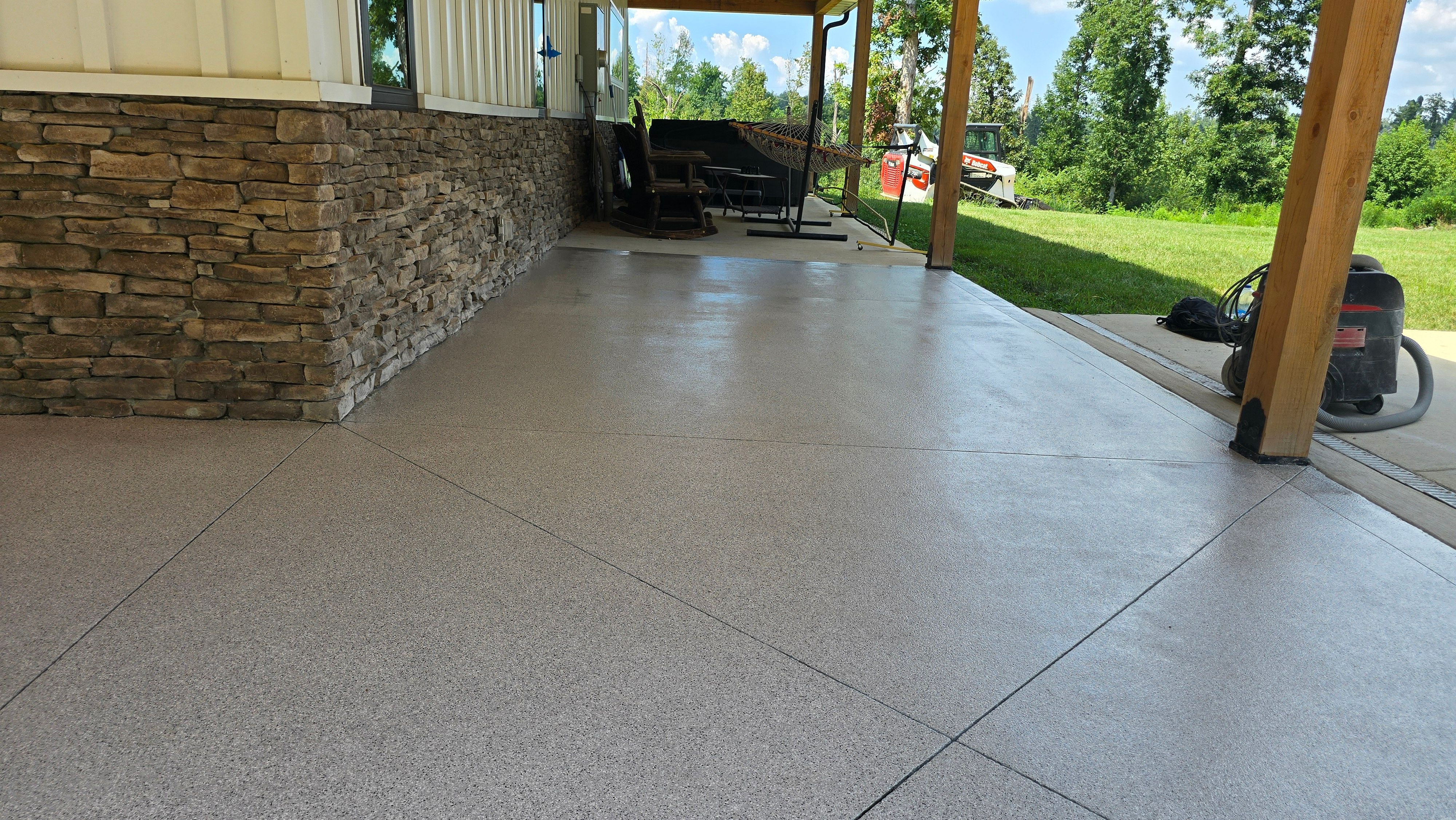 Patio using Feather Gray & Gracious by Elite Floor Solutions