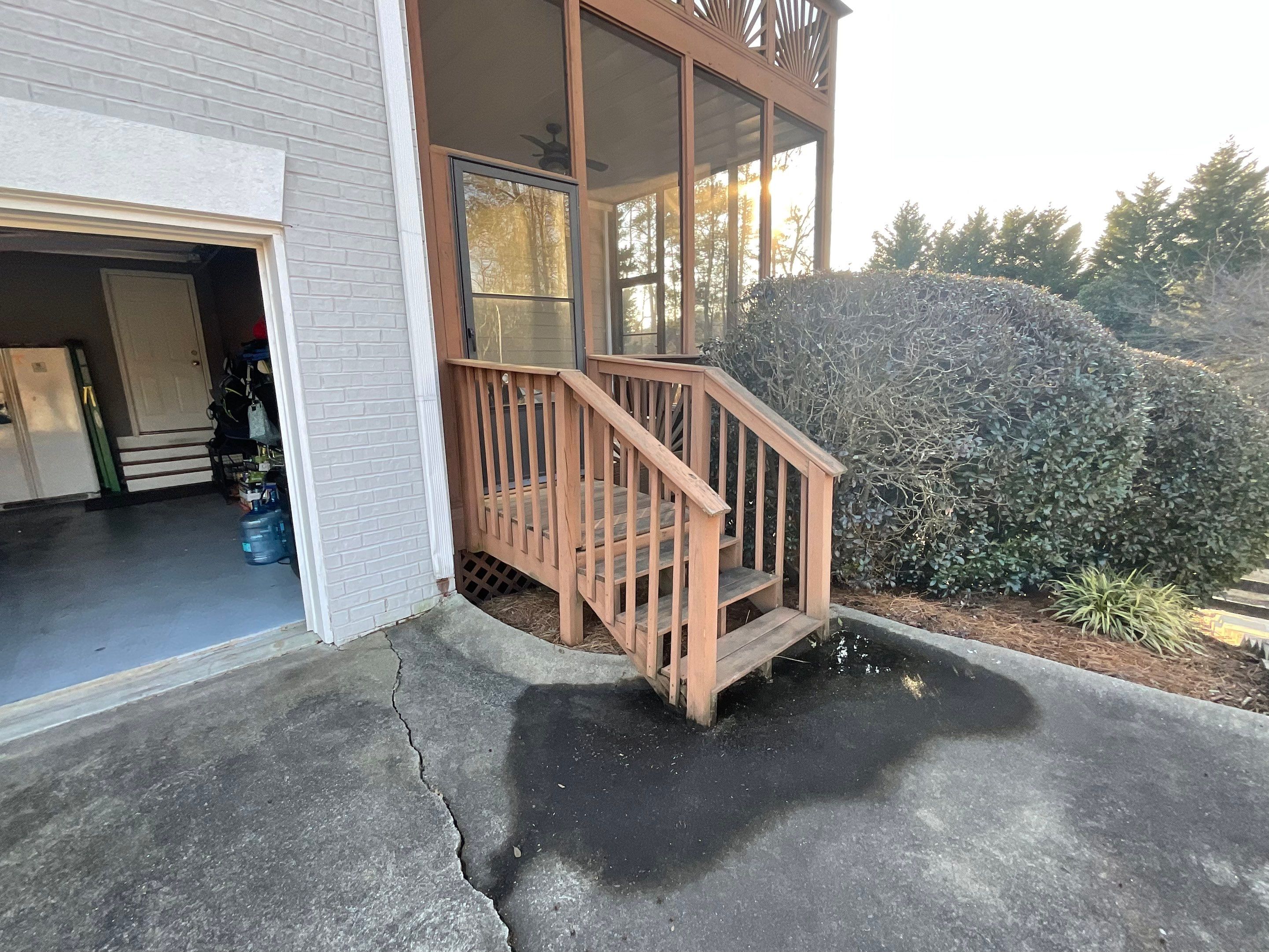 Two-Level Custom Screened Porch and Composite Deck in Alpharetta by Swift Home Renovations