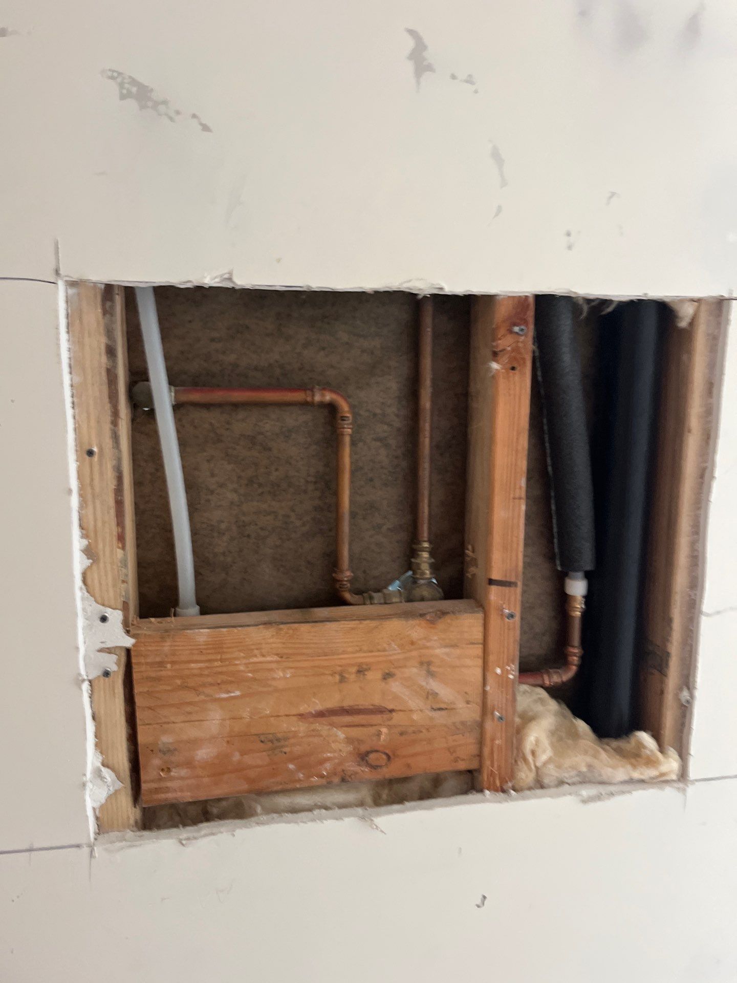 Shower piping Installation by Us Plumbing