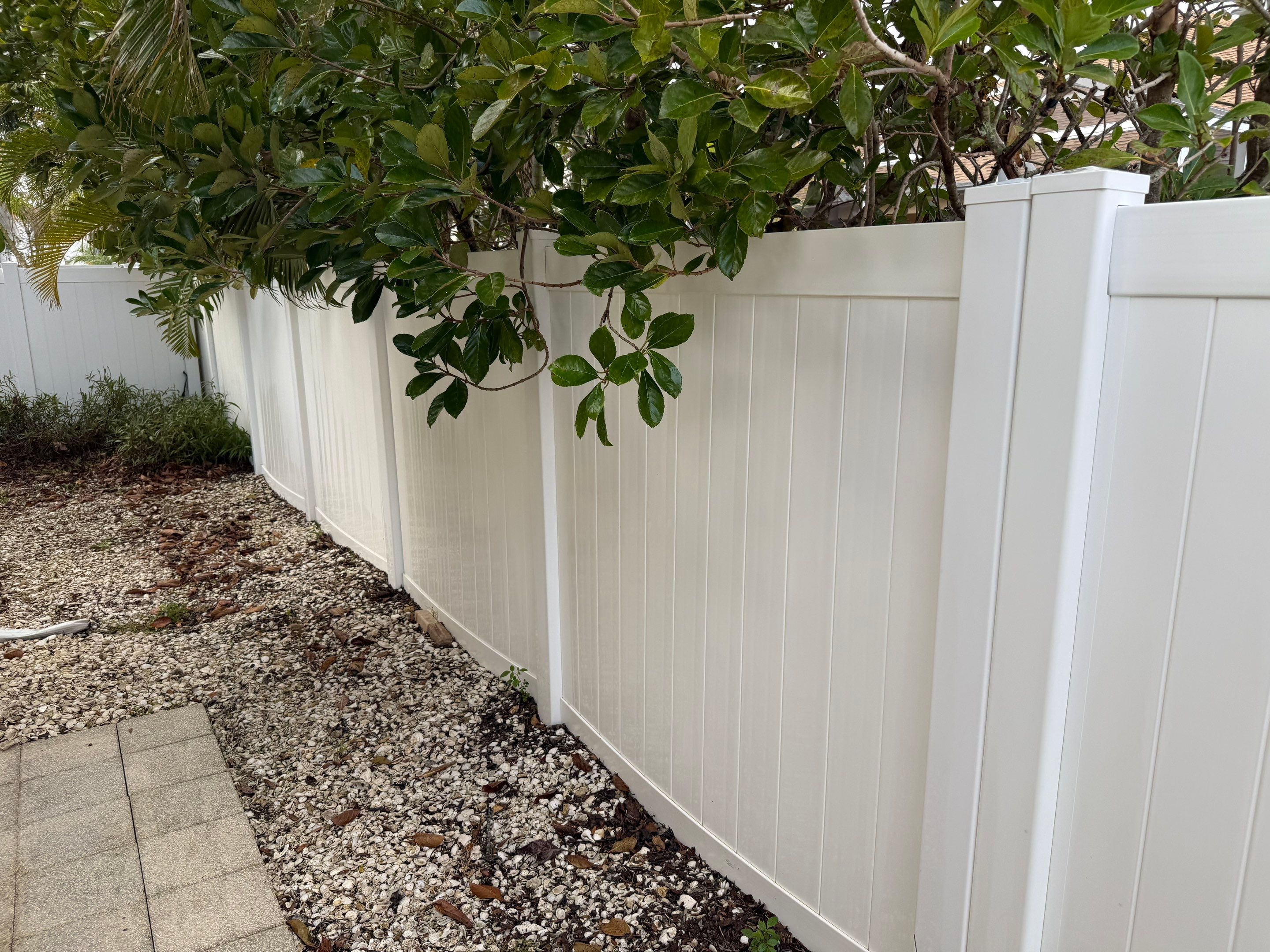 Patio, Vinyl Fence, & Partial House Wash in Creekside, Parrish, FL | Sunshine AquaWash by Sunshine AquaWash