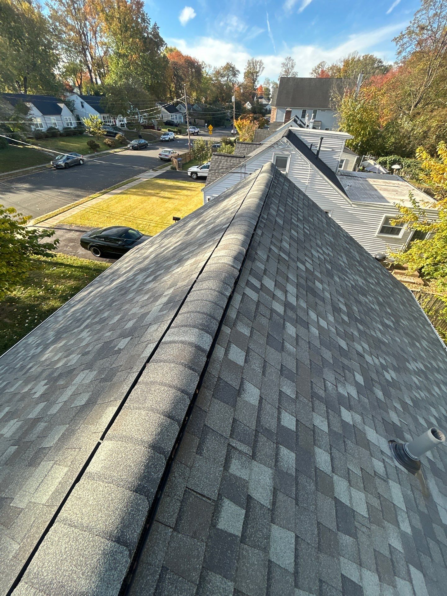 Falls Church  : Residential Roof Replacement with CertainTeed Landmark Pro in Max Def Georgetown Gray by RM Banning, Inc.