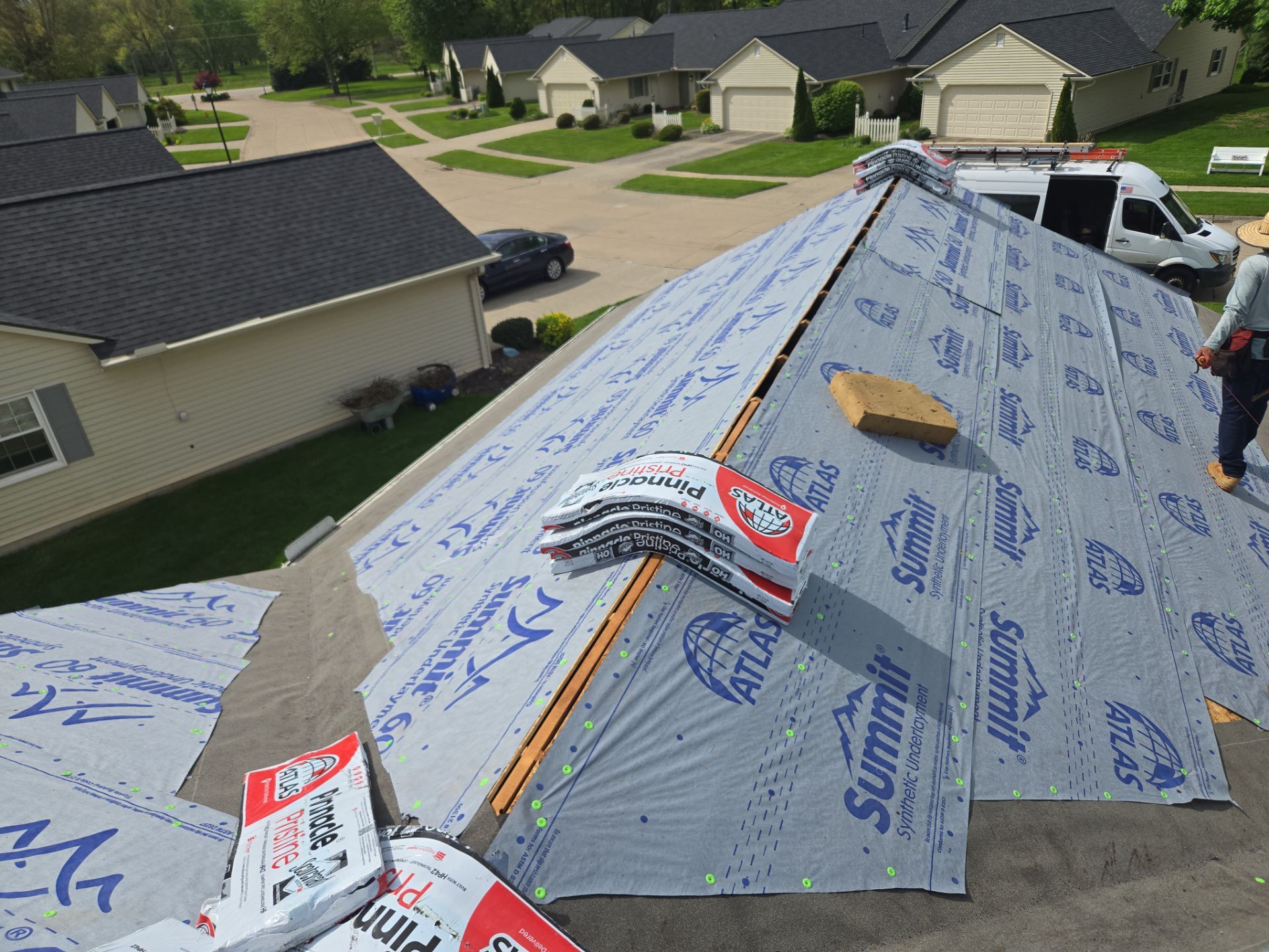 Atlas Pinnicle, Color, Black Shadow, Drip Edge, Color, Black by Eagle Eye Roofing