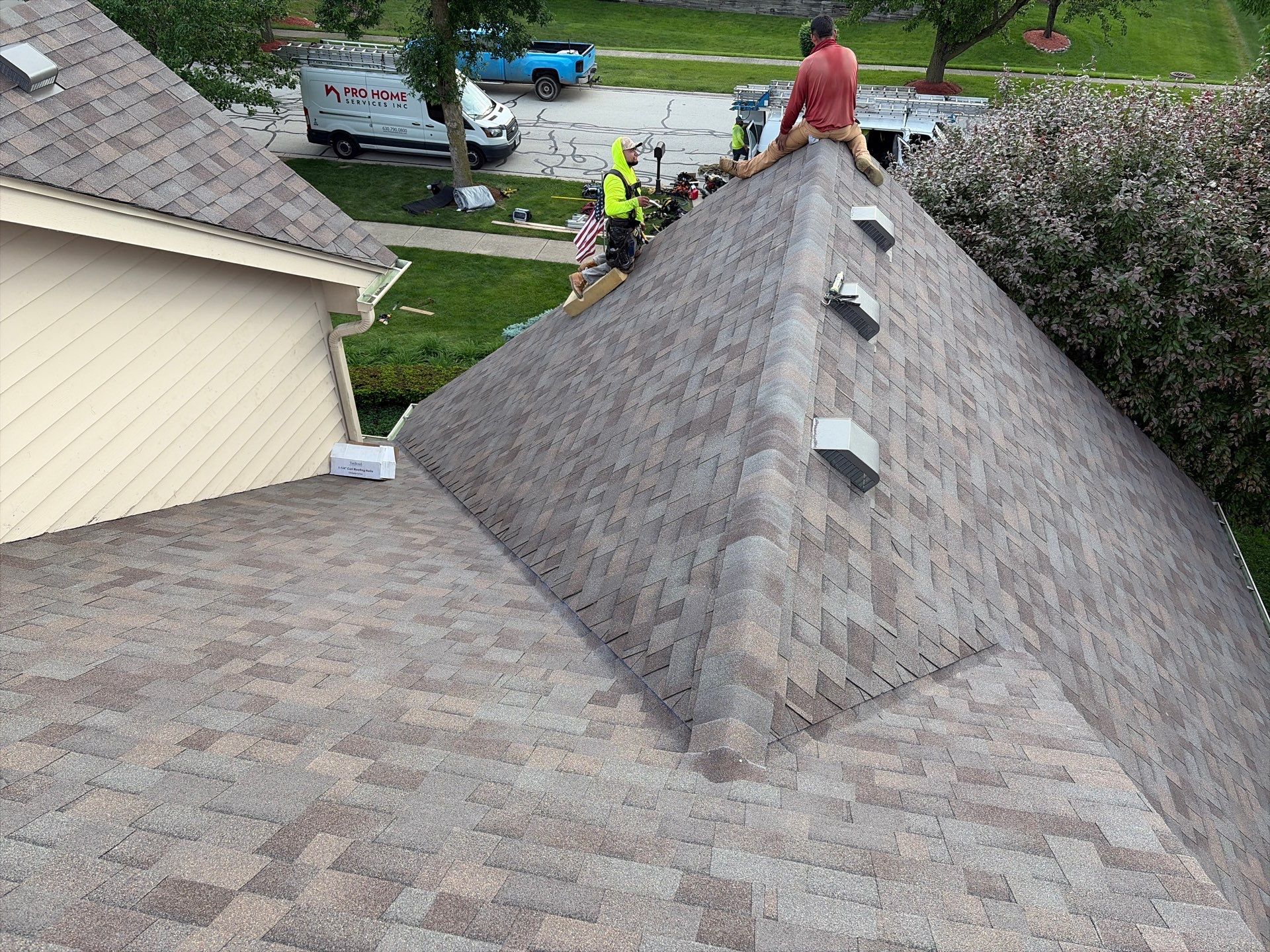 Darien Residential Roofing Installation With Malarkey Vista AR Architectural Shingles by Pro Home Services Inc