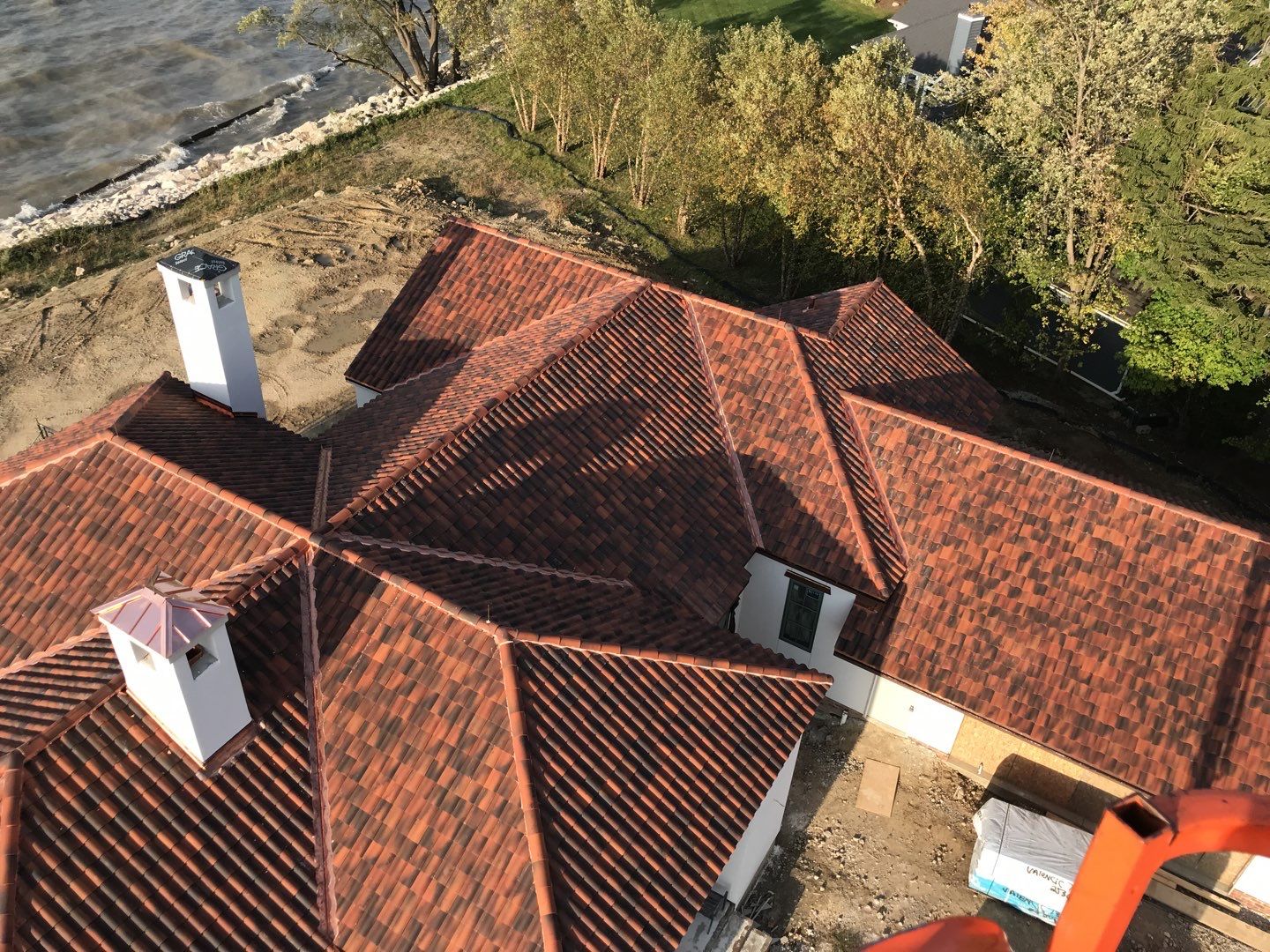 Custom Tile on Lake Erie by Runyon & Sons Roofing