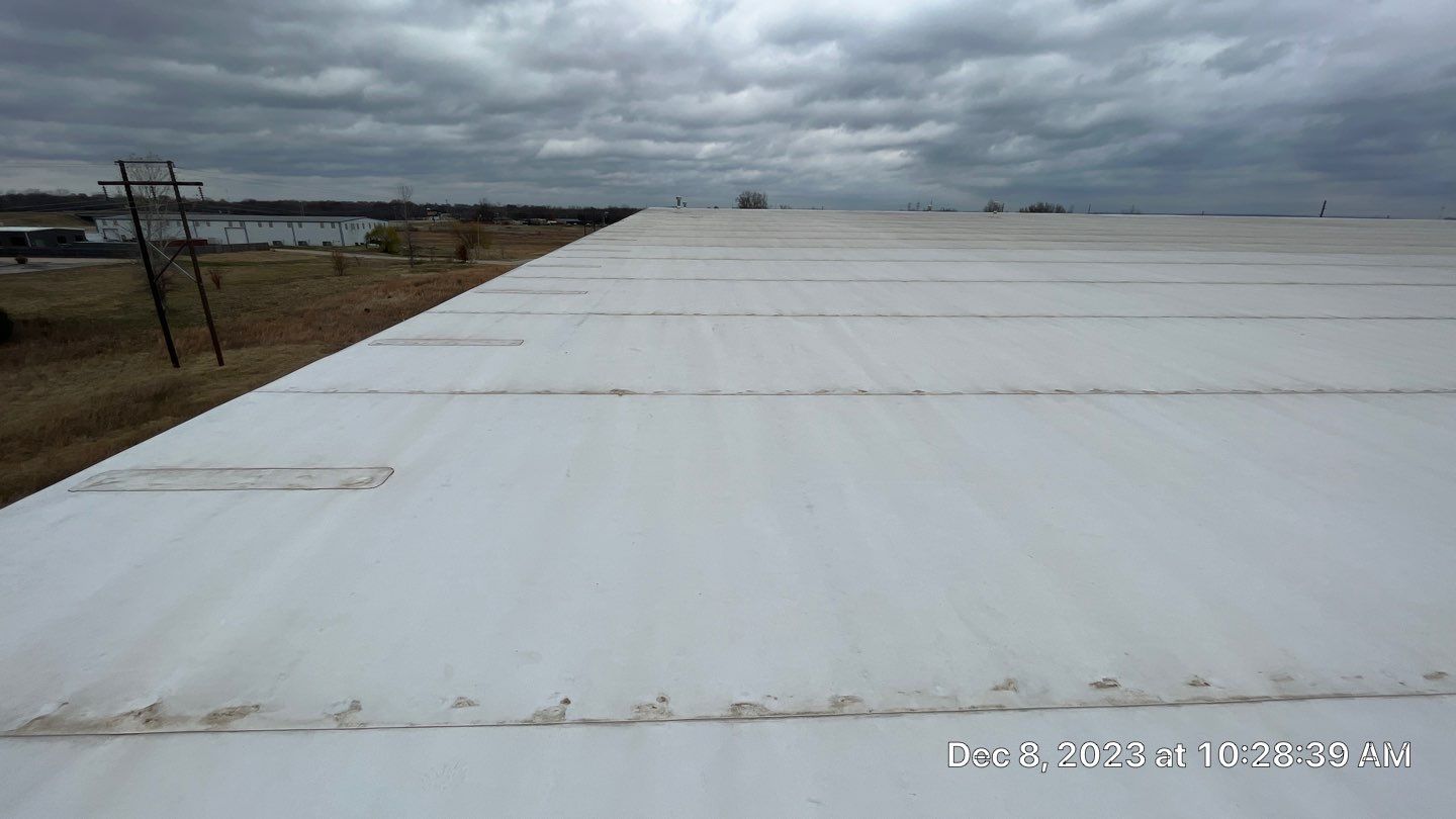 Project in Muskogee by Decor Roofing & Restoration