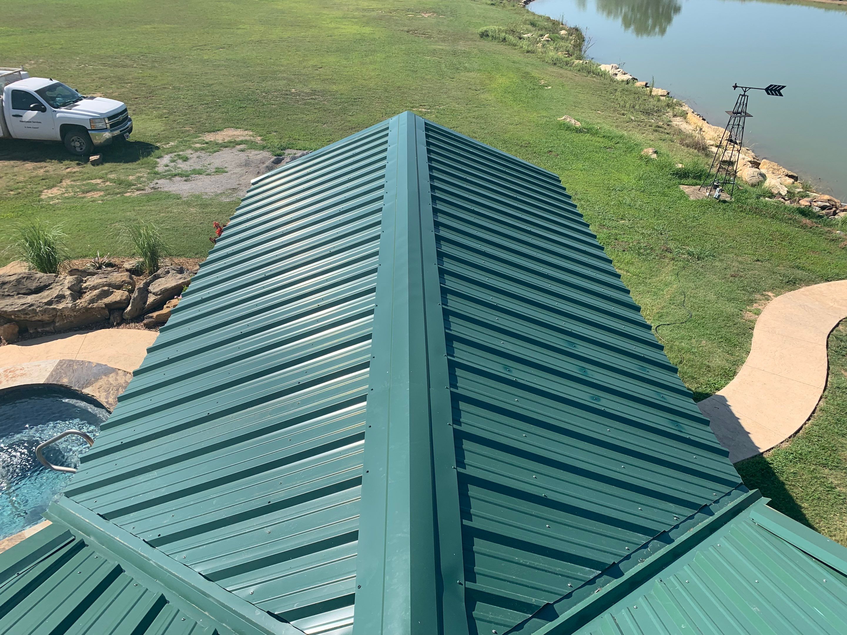 Roofing a Small Paradise by BANA Roofing and Solar Supply