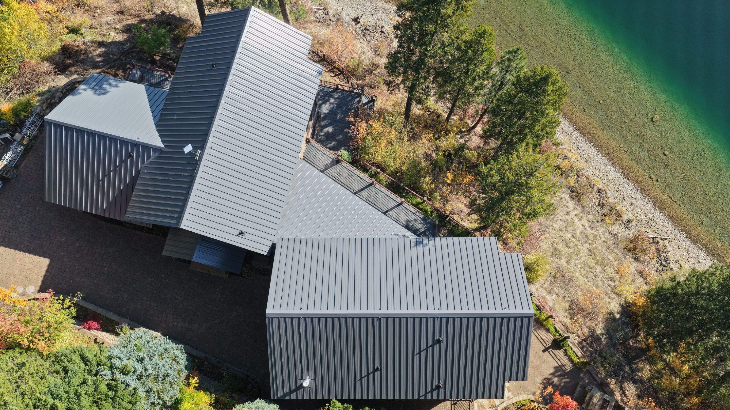 16" Mechanical - Dark Gray  by Montana Roofing Solutions
