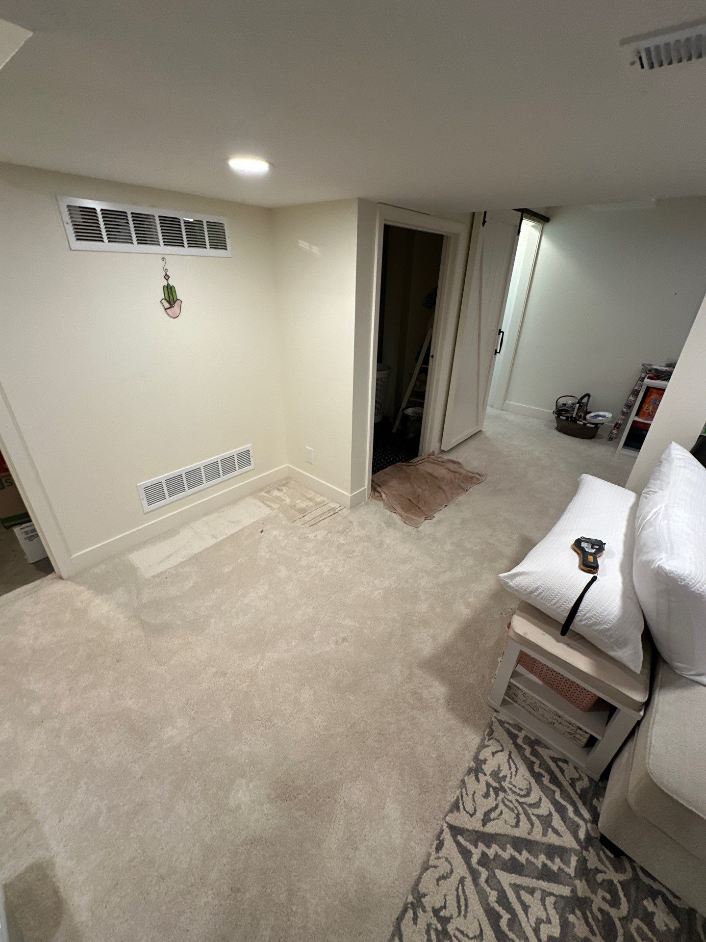 Basement Water Damage Restoration and Structural Drying in Leawood by Fine Restoration