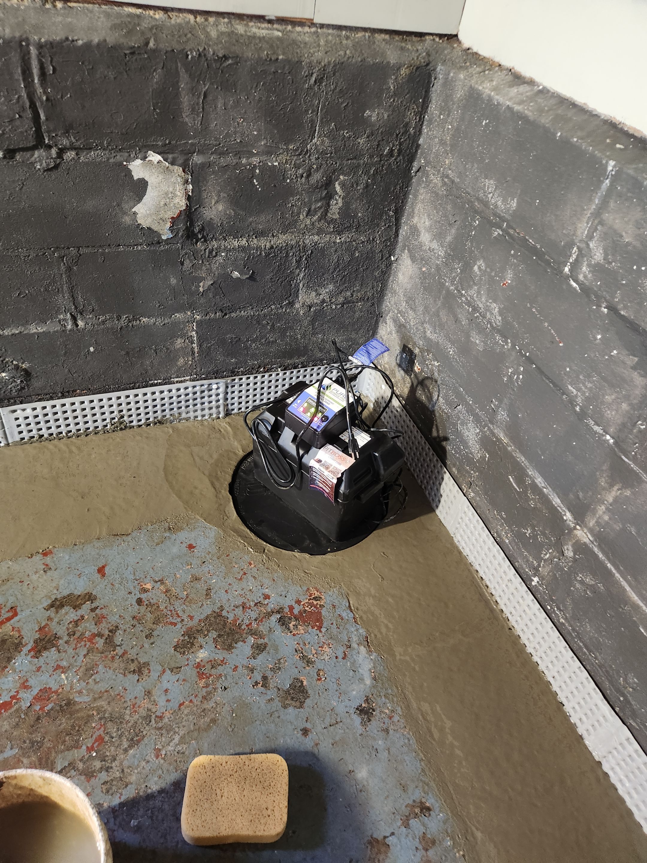 Interior French Drain East Orange NJ by Pure Service Pro, LLC 