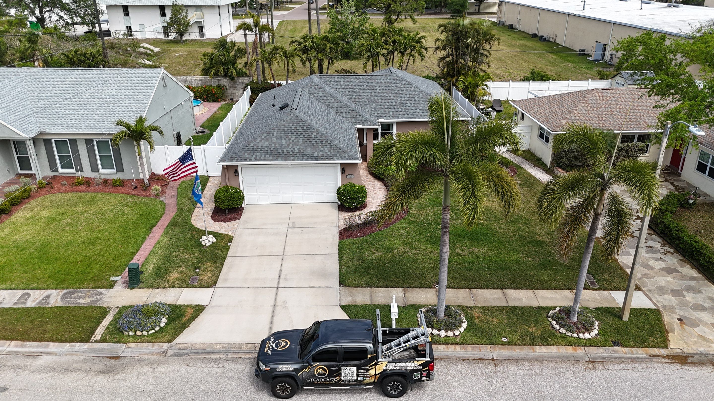 Roof Replacement in Largo FL, by Steadfast Roofing