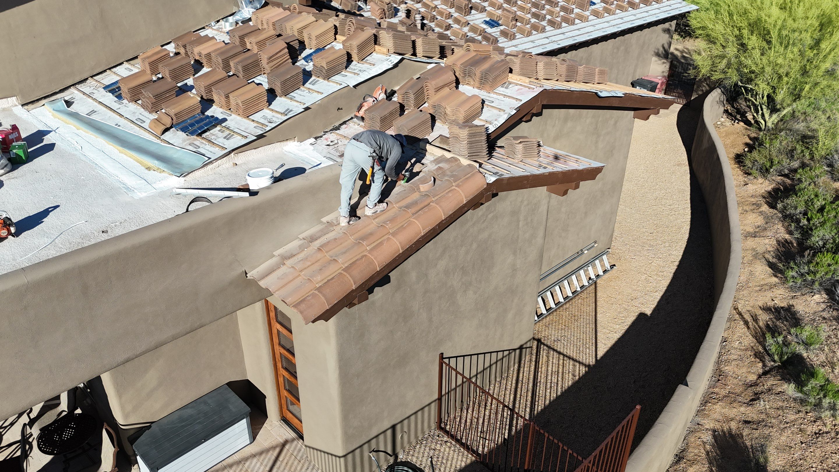 Project in Scottsdale by Saint Roofing