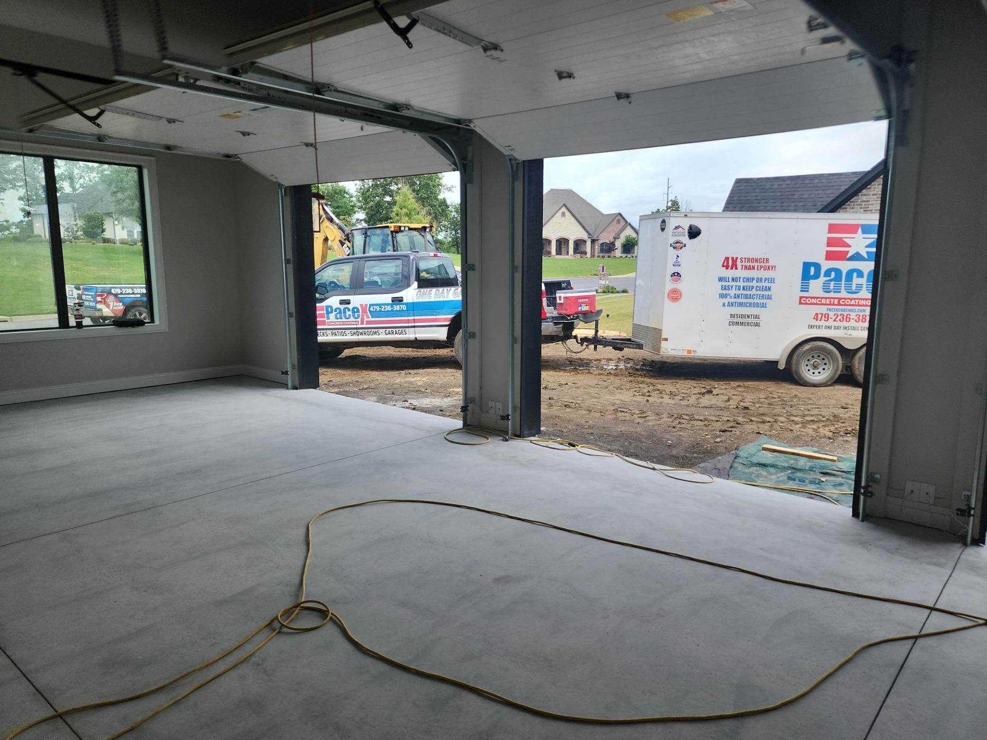 Project in Barling by Pace X Concrete Coatings