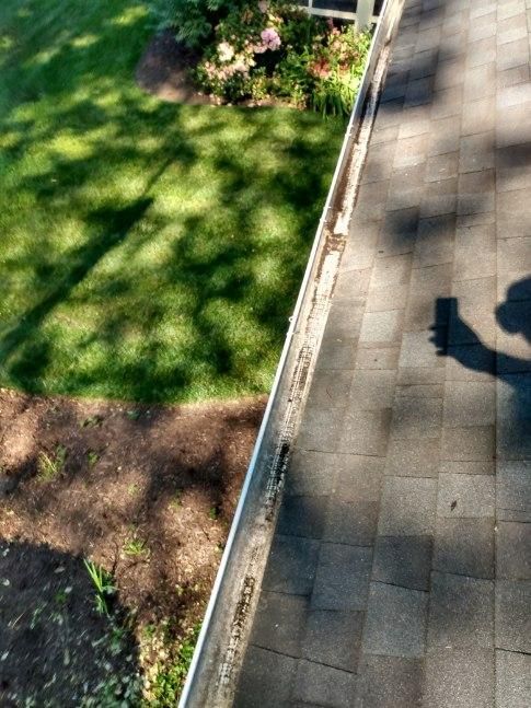 Slate Roof Repair & Gutter Cleaning in Roland Park by Roof Right Inc