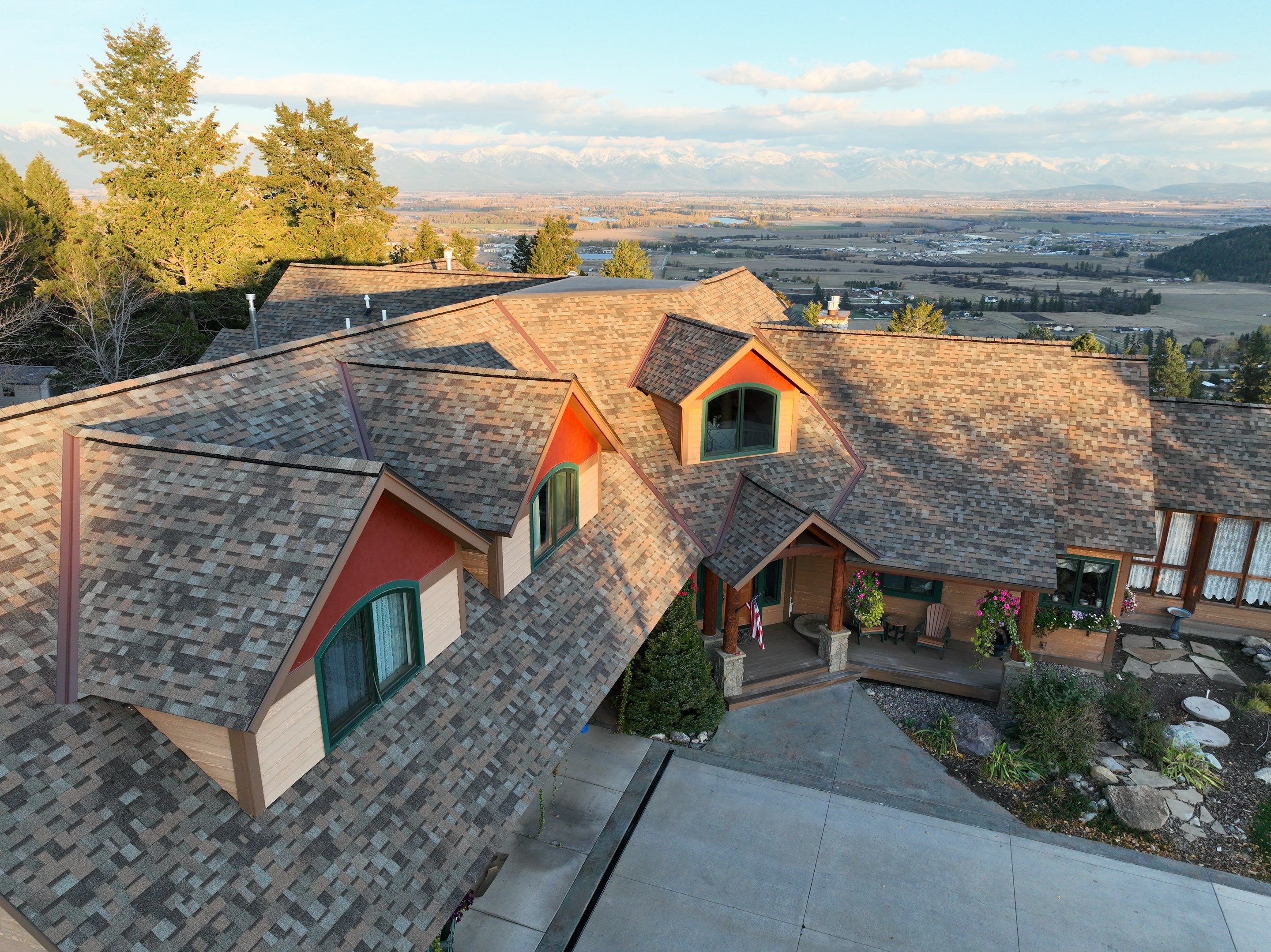 Owens Corning TruDefinition Duration - Aged Copper by Montana Roofing Solutions