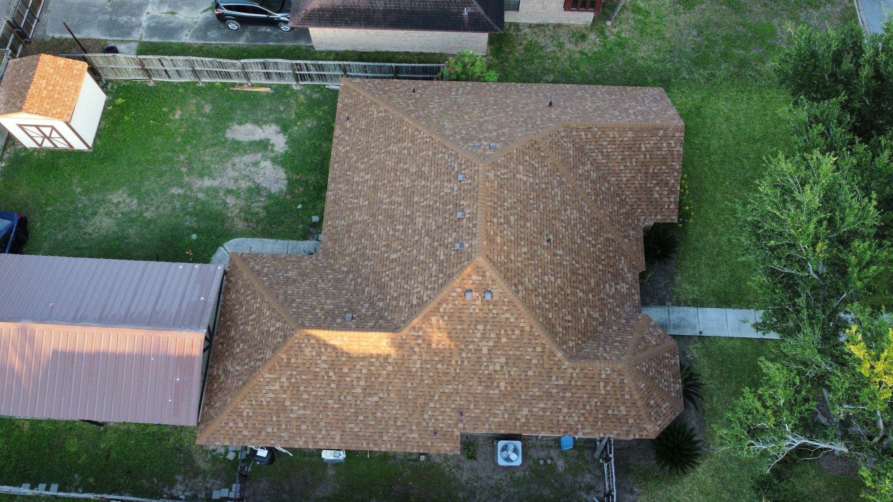 Shingle Roof System  using Owens Corning Duration Storm Shingles by Bison Roofing  