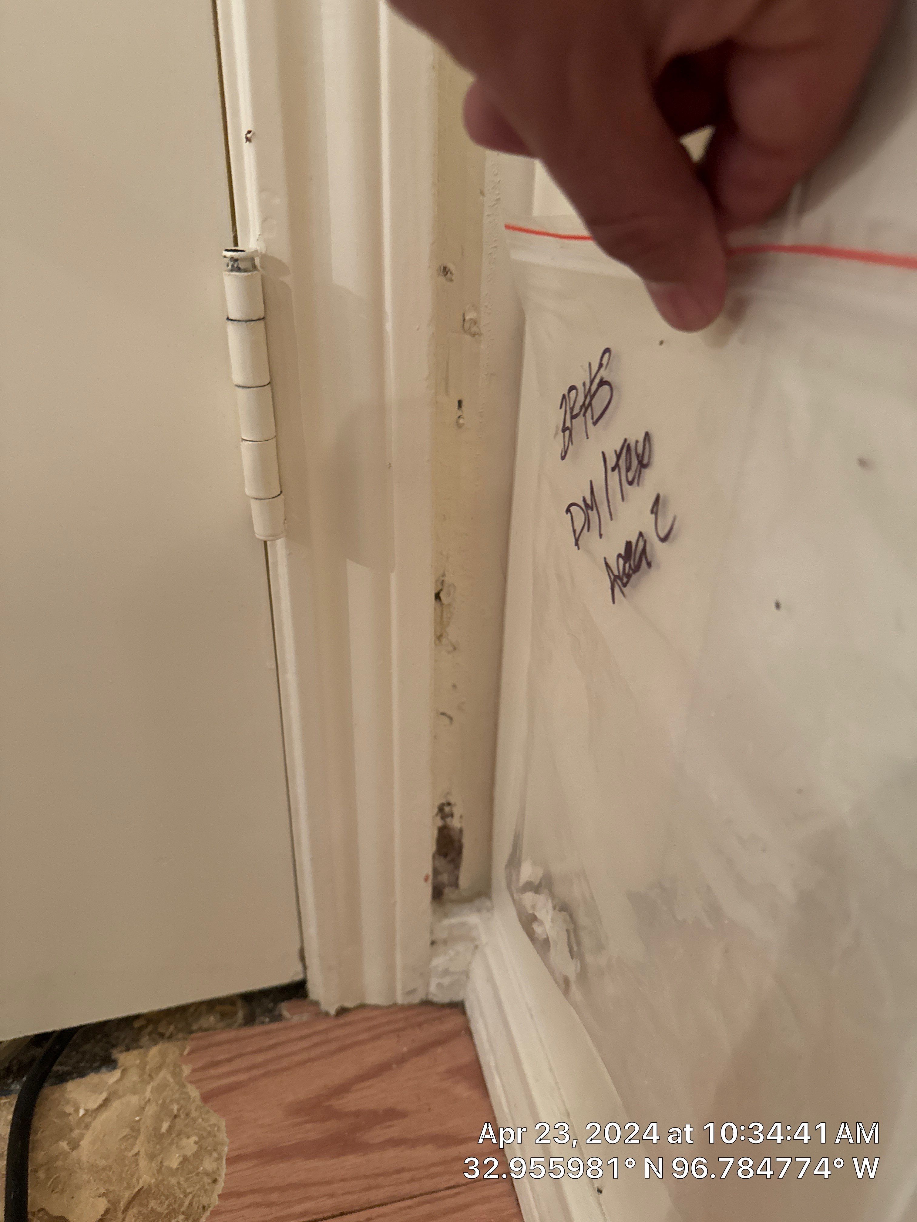 Flood Damage using Asbestos testing by Disaster Recovery Consultants