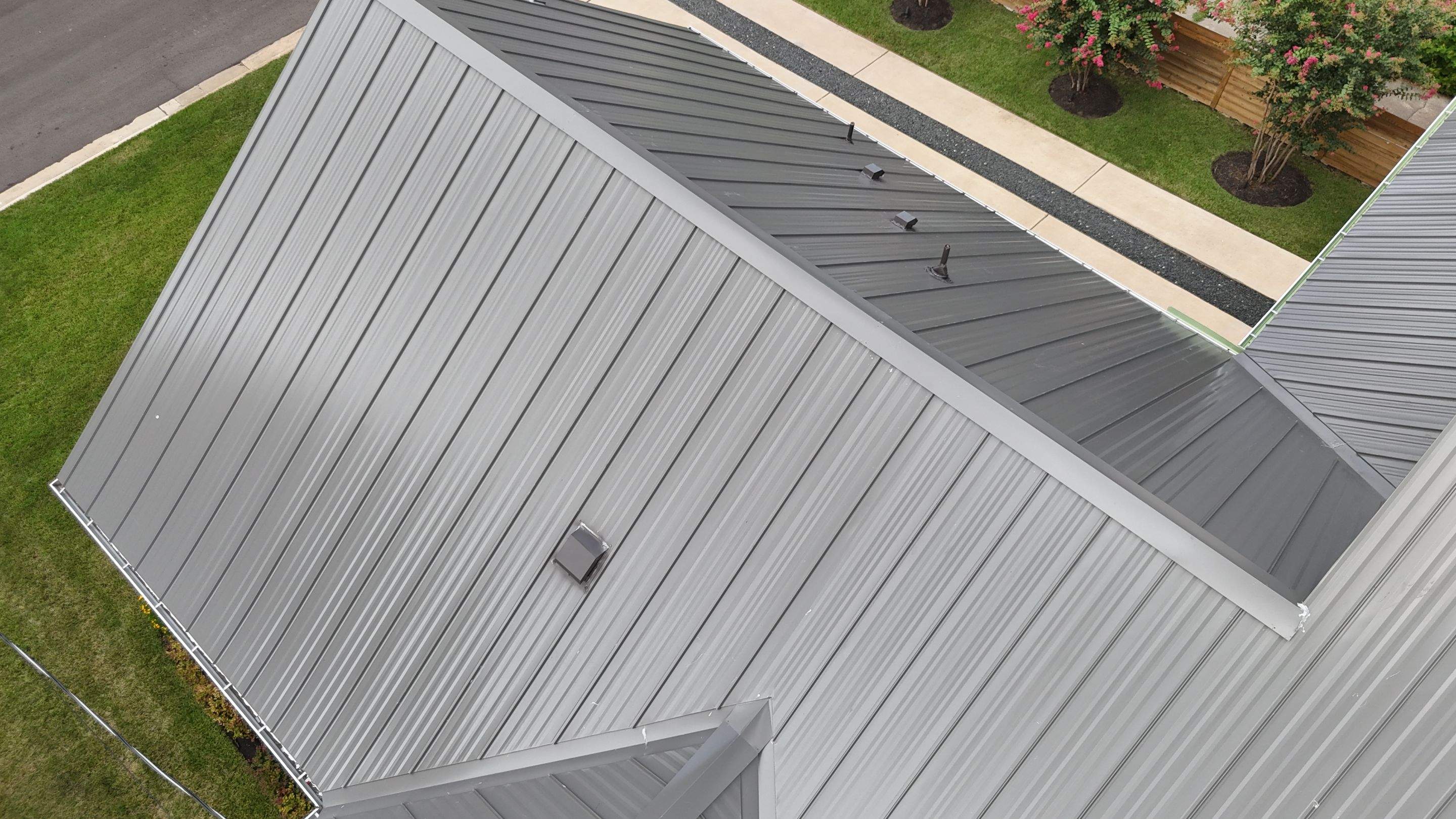 Charcoal Grey - L&A Metals LLC Type FF100, Hidden fastener/Standing Seam by RoofsOnly.com