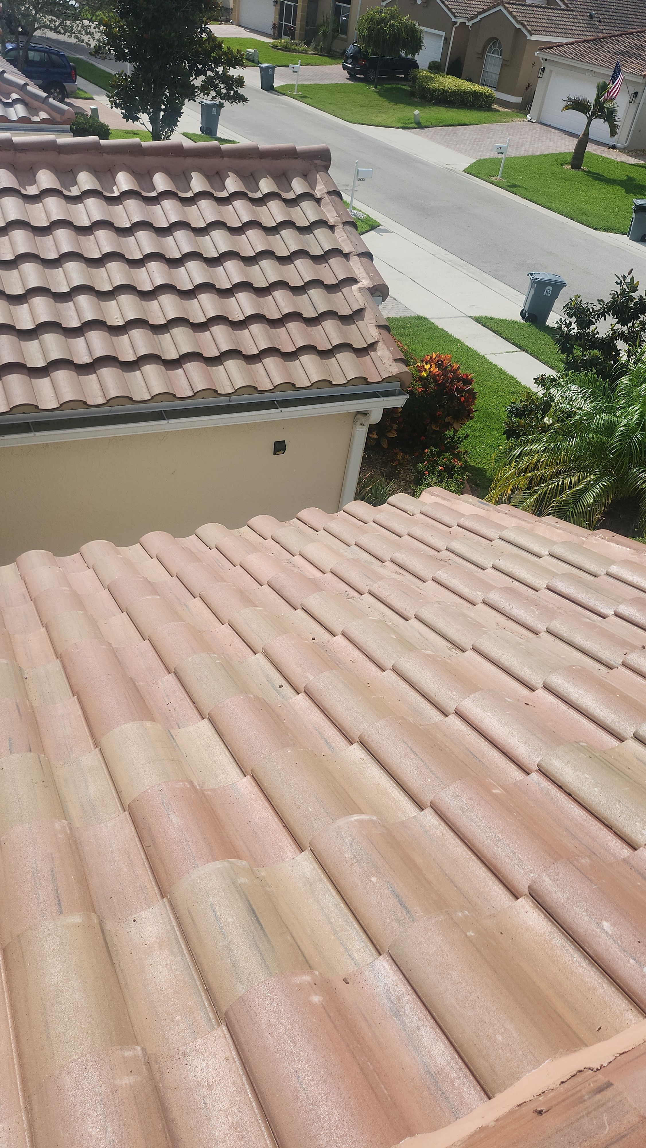New Barrel Tile Roof Installation and Decking Repair in Boynton Beach by Aastro Roofing