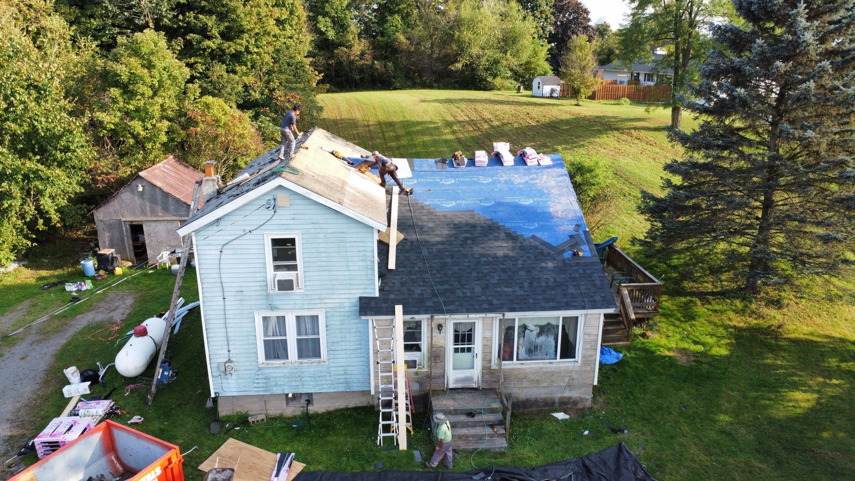 🏡 Roof Replacement in Lacona, NY | Owens Corning Shingles 🛠️ by Alpha Omega Roofing LLC