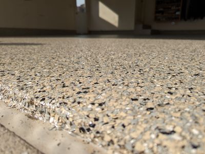 Garage using Mediterranean