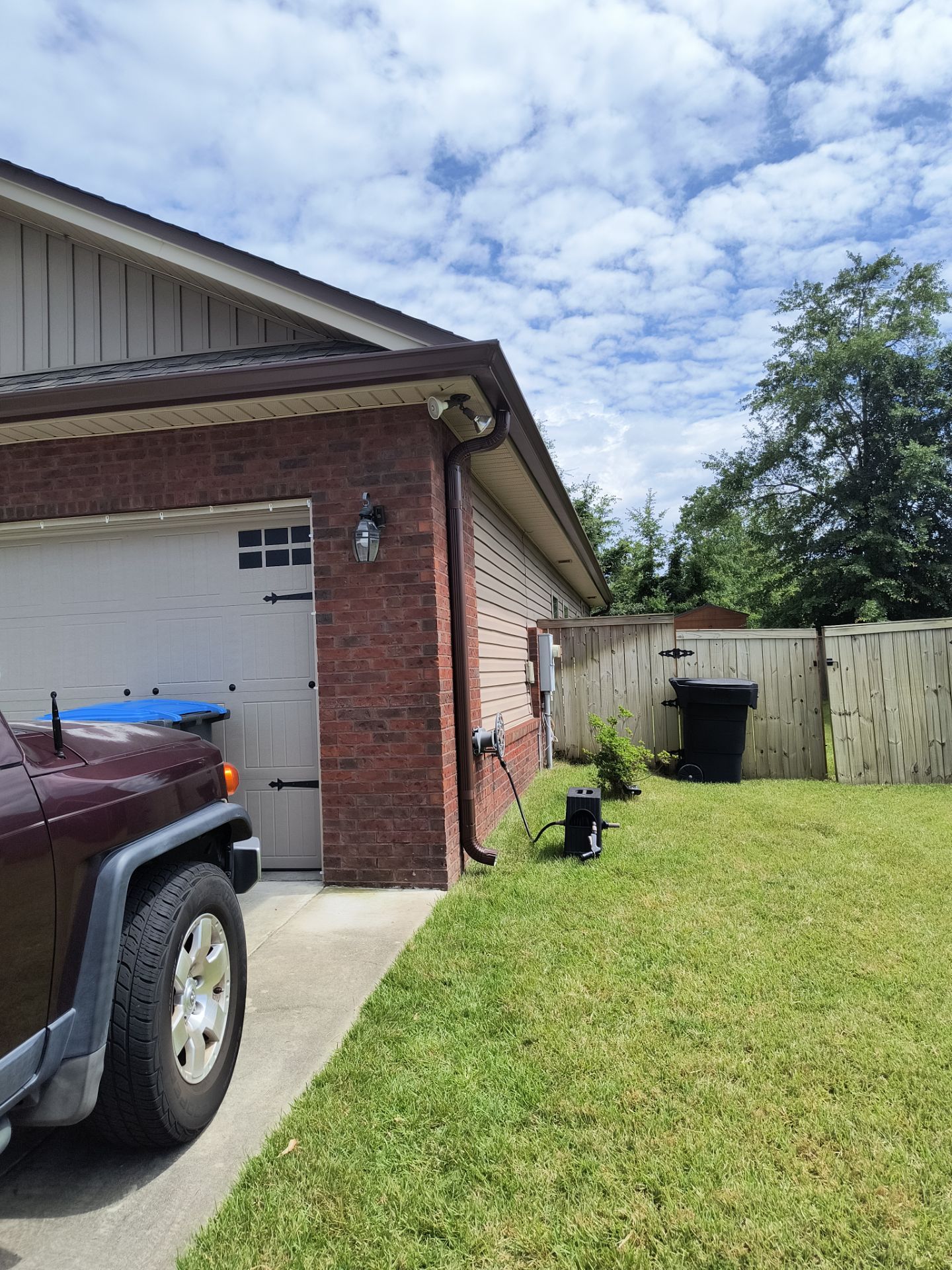Premium K-Style Seamless Gutters in Panama City FL by Gutter Professors