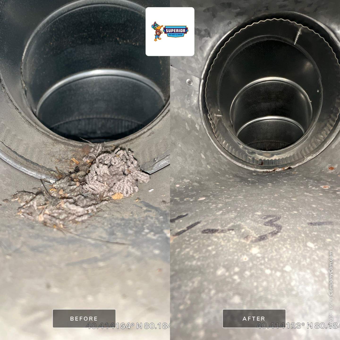 Air Duct Cleaning With a Vacuum Truck in Oakdale, PA by Superior Air Duct Cleaning