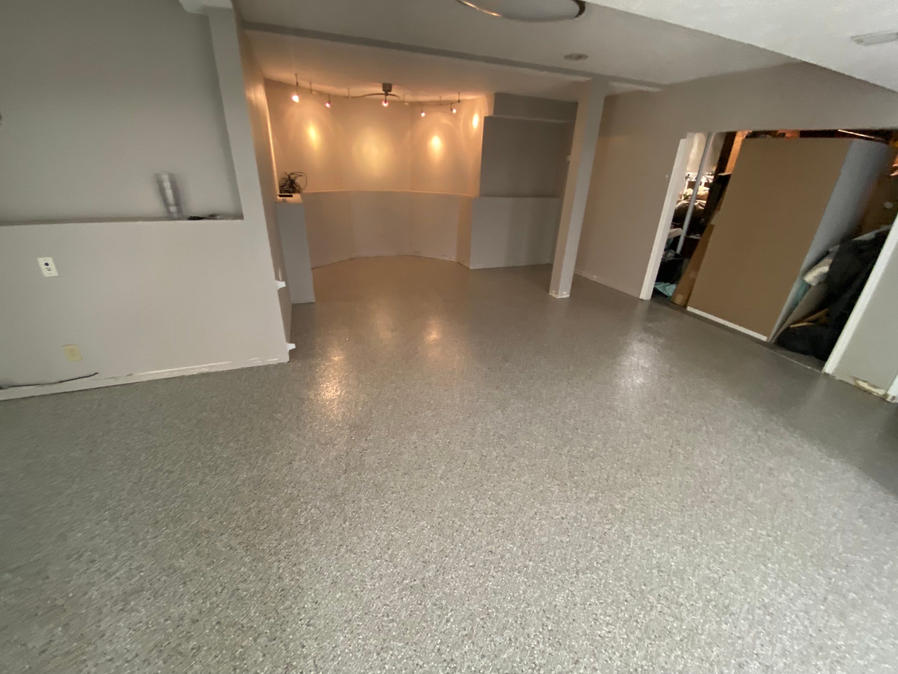 Basement/Garage/Driveway/Entry using Mt Everest & Pebble Beach by Croc Coatings, LLC