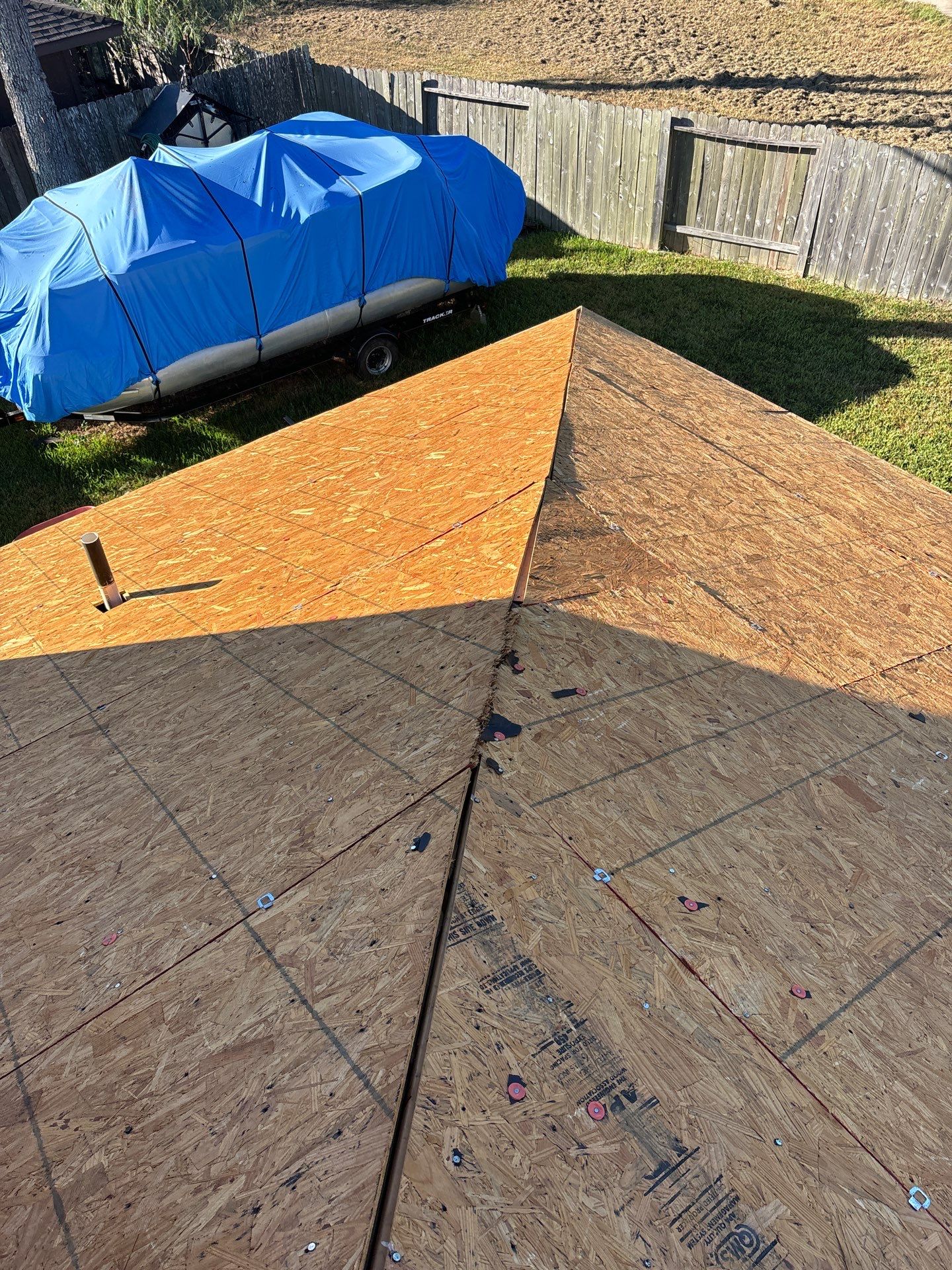 Residential Roofing Installation using Owen's Corning Duration (Lifetime) Shingles by Roof Repair Company