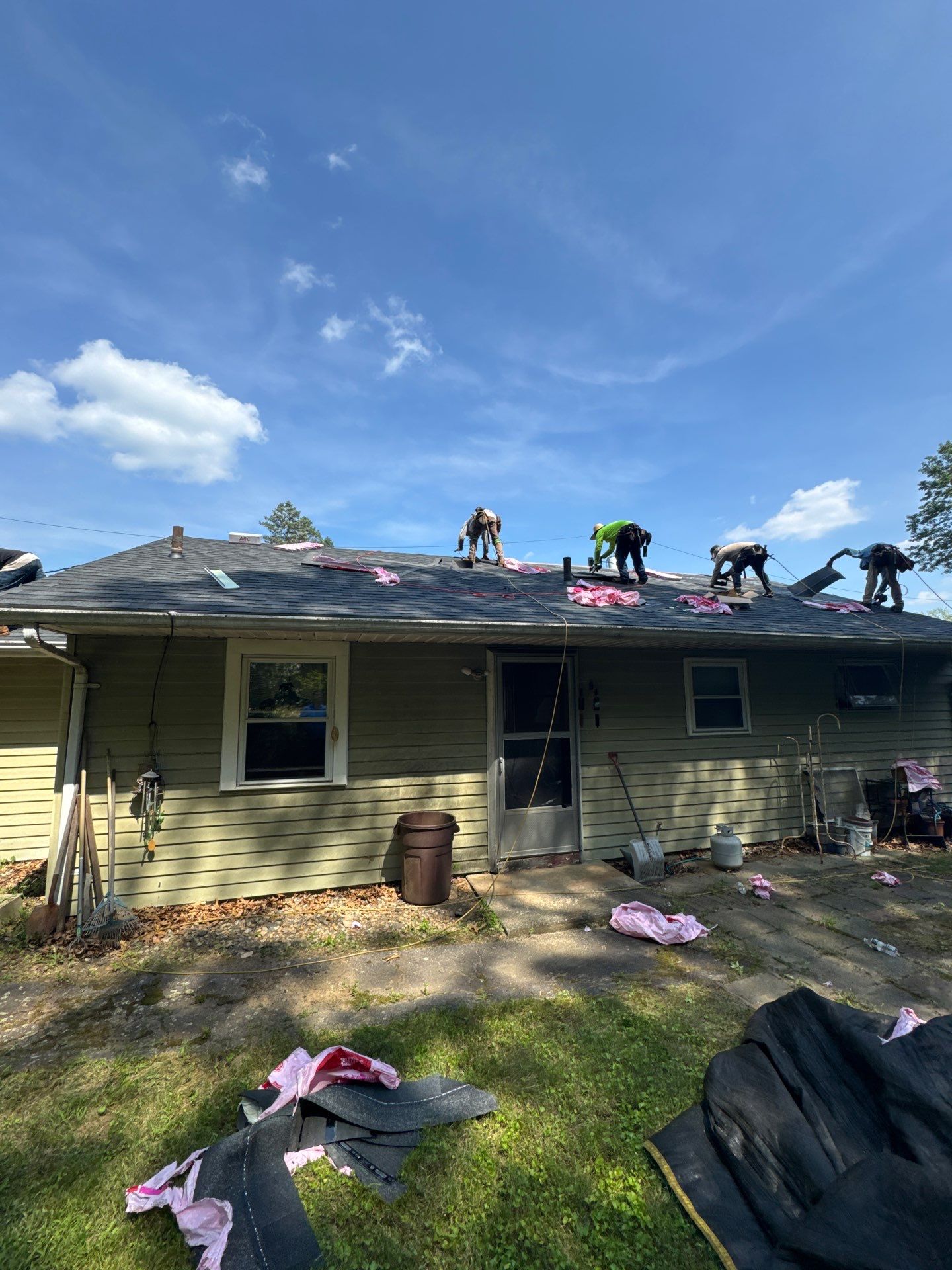 Onyx Black Roof Transformation in Maynard, MA by Mighty Dog Roofing of Greater Middlesex County