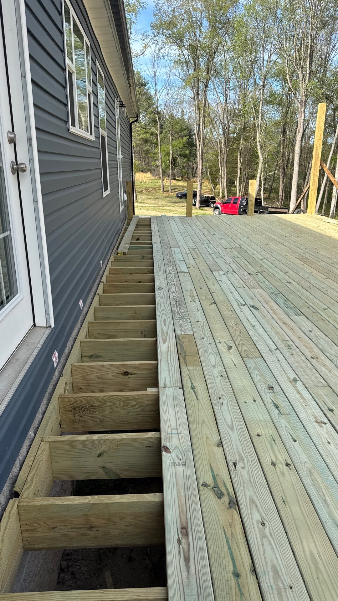 Custom Covered Deck and Porch Construction in Ronceverte, West Virginia by Walnut Hollow Decks & Outdoor Living