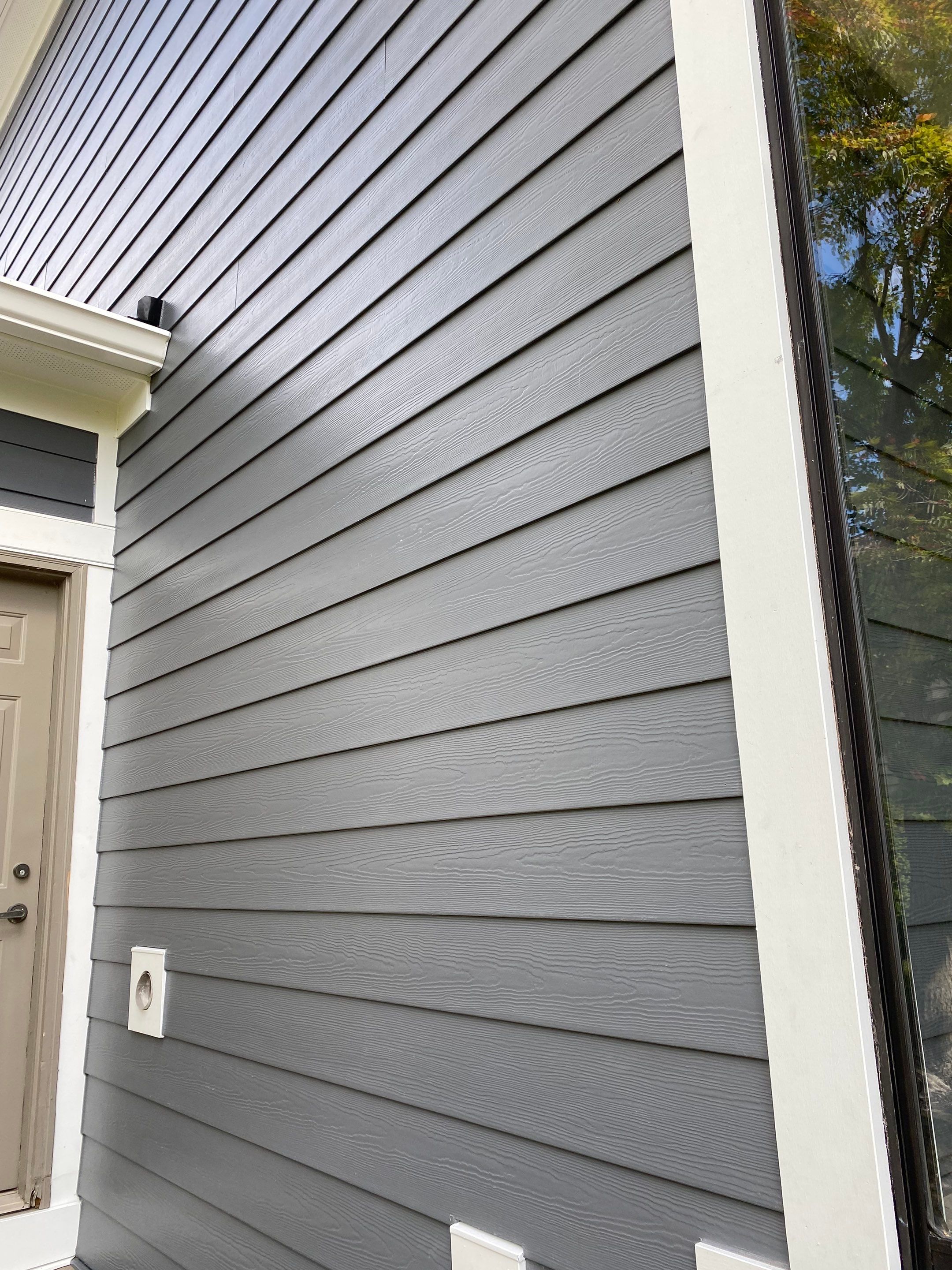Siding Installation using James Hardie Fiber Cement Lap Siding by Best Exteriors Inc