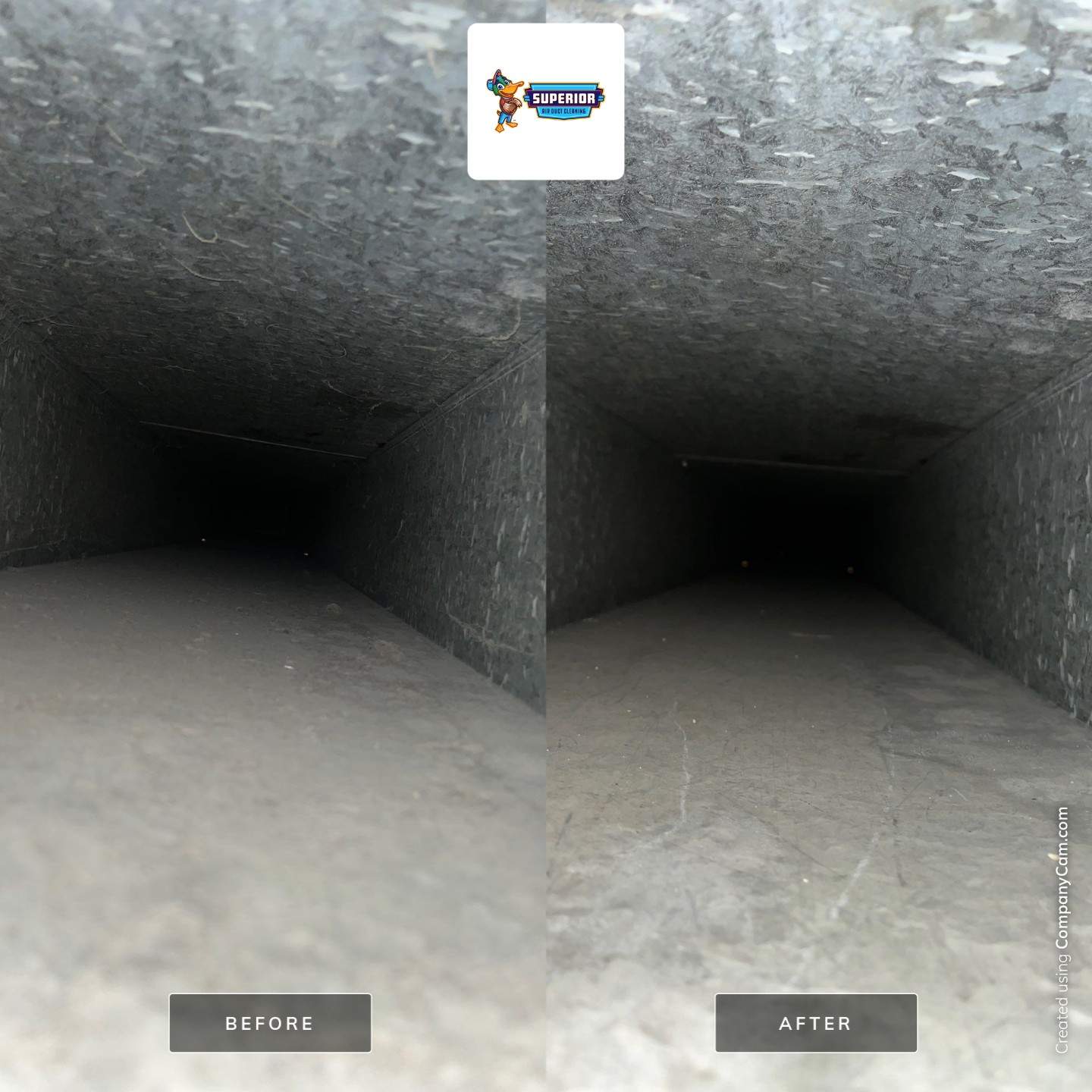 Air Duct Cleaning With a Vacuum Truck in New Castle, PA by Superior Air Duct Cleaning