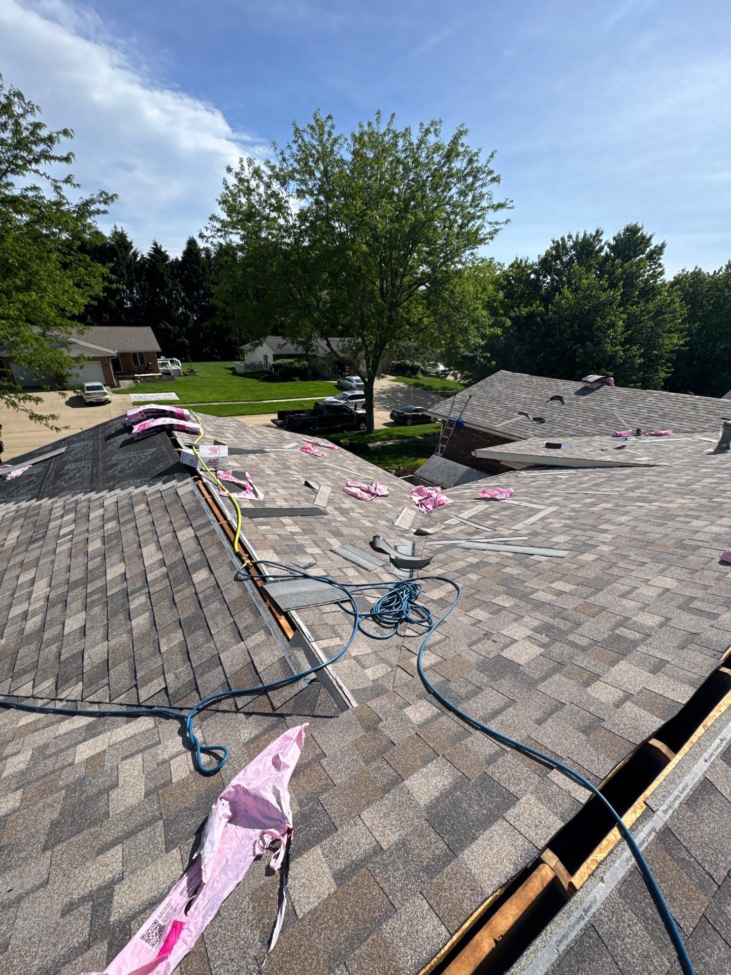 Asphalt Shingle Roof Replacement and Ridge Vent Installation in Wooster by Cornerstone Roofing And Siding