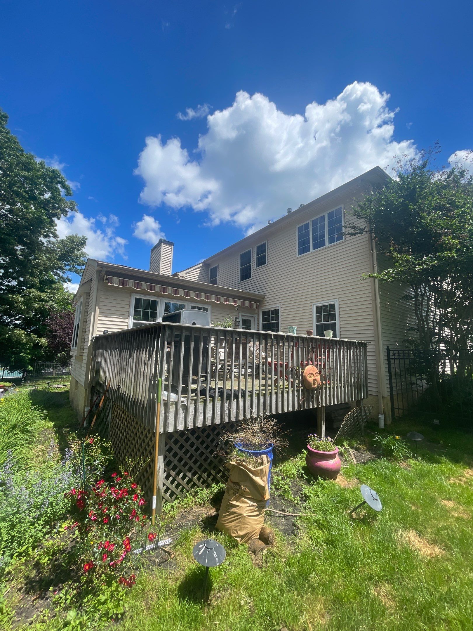 Residential Cleaning using House Wash by SJ Exterior