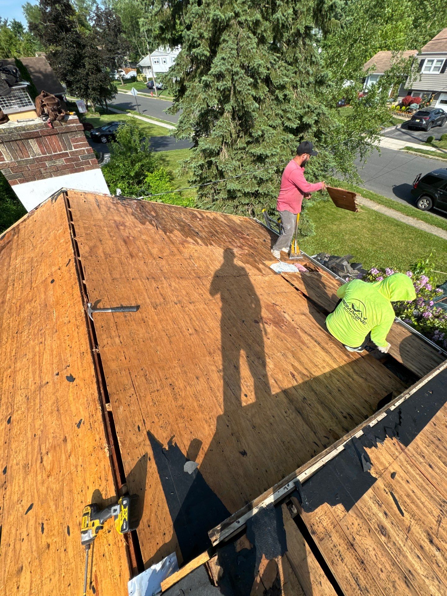 Harvest Blend Shingles by Reimagine Roofing