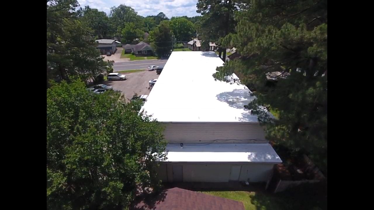 Commercial Roofing Installation using 60 mil PVC by Hostetler Roofing