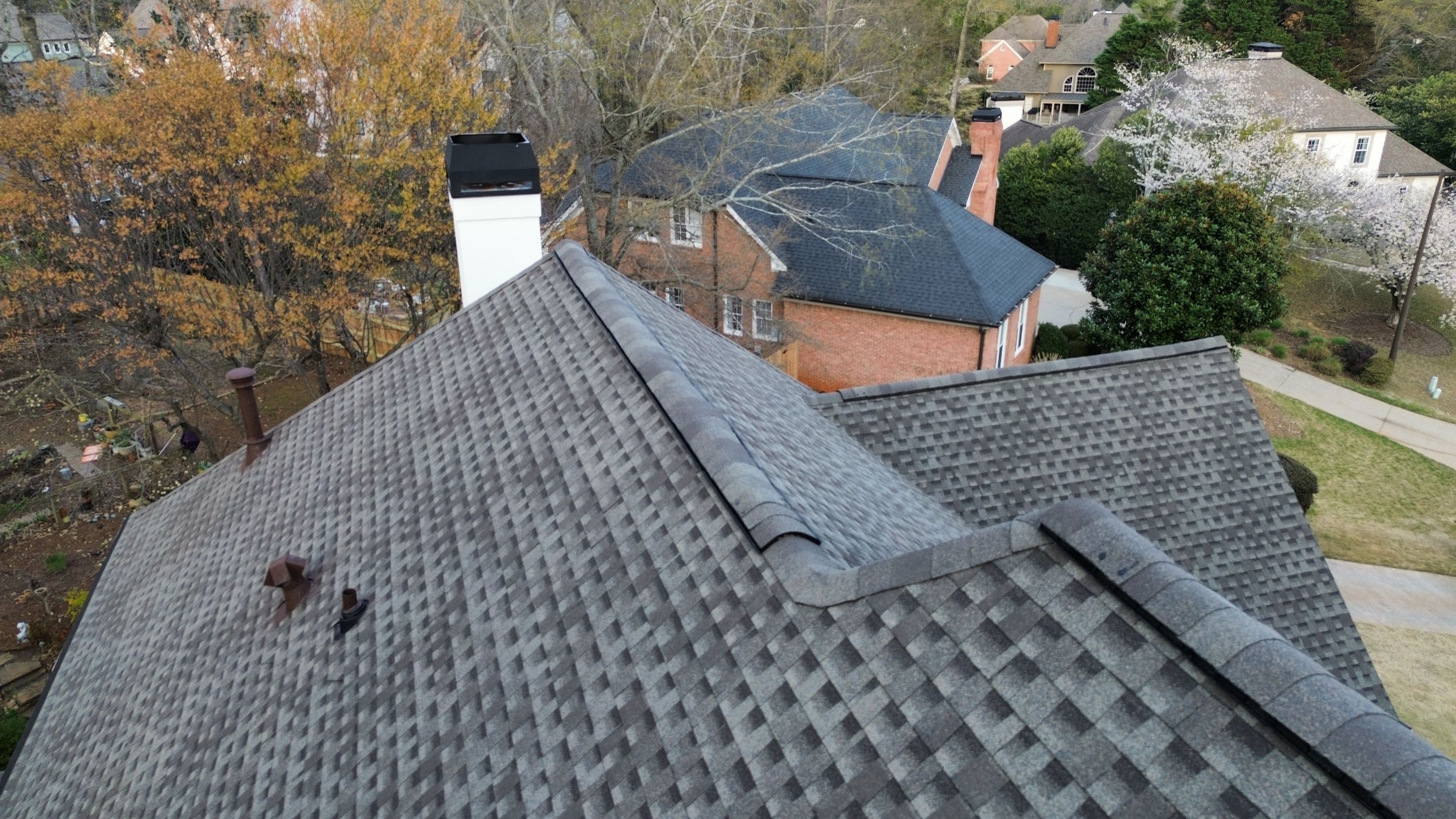 Roswell, GA Roof Replacement, GAF HDZ Weathered Wood by Reset Roofing