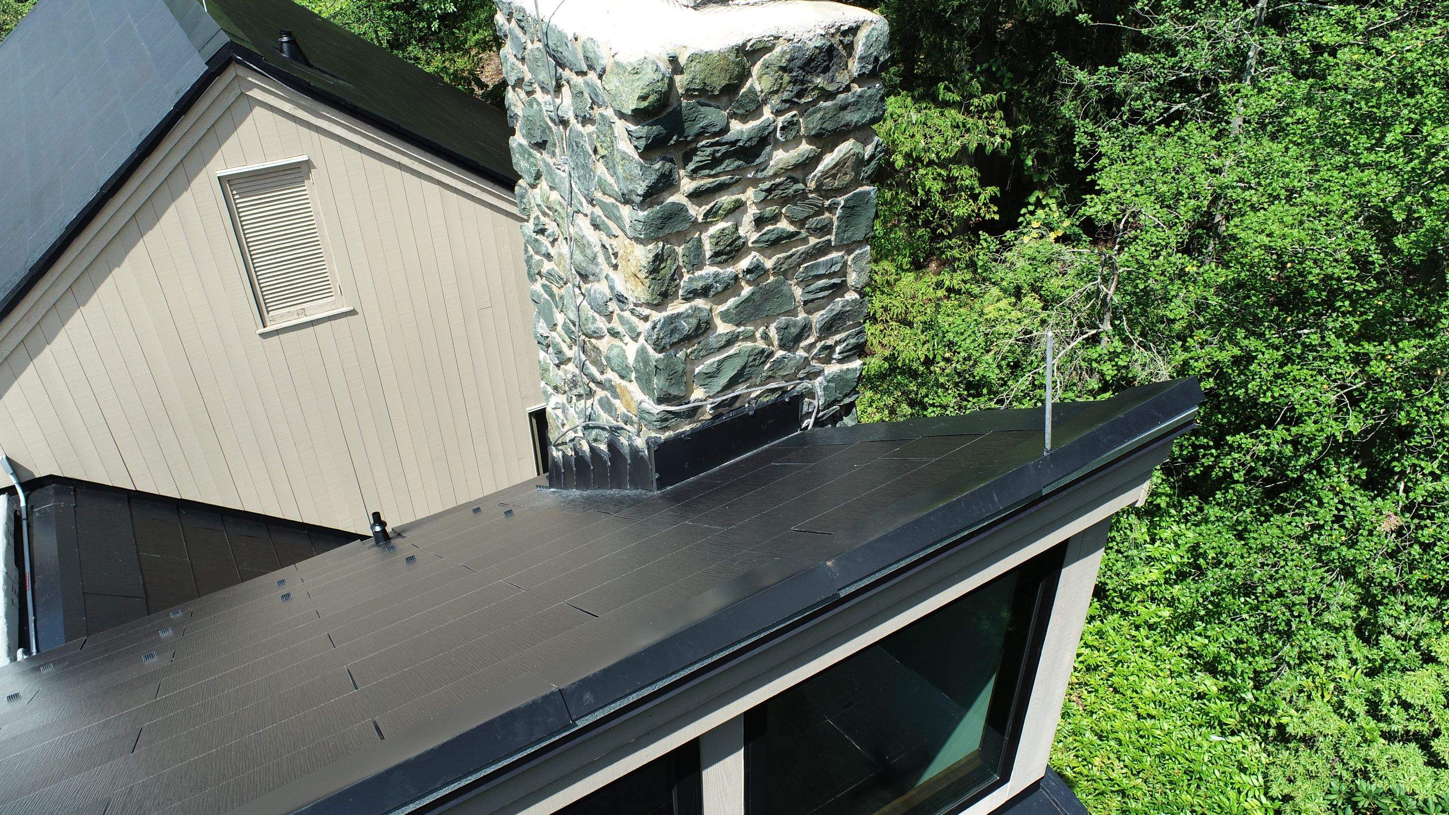 Tesla Solar Roof install Severn River by American Home Contractors