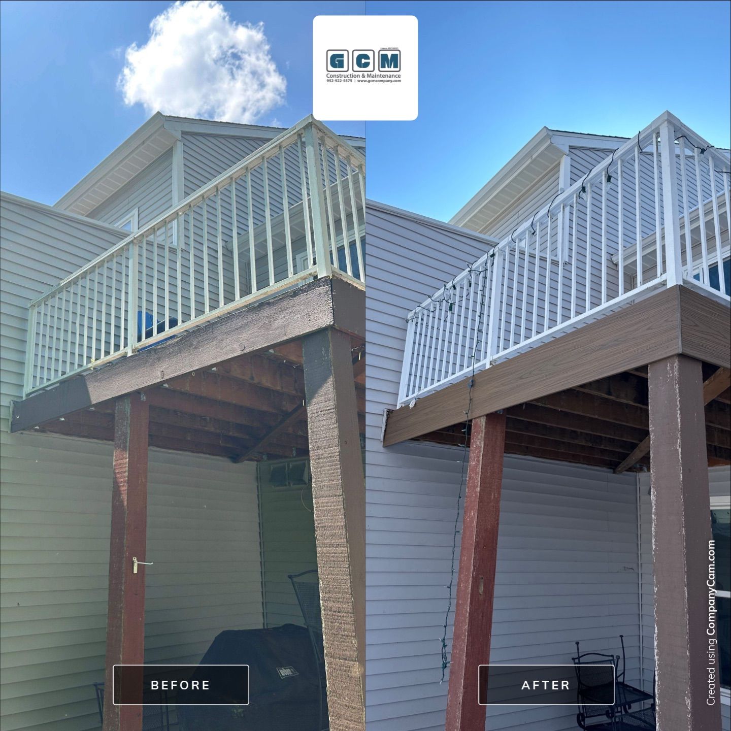 Deck Board Replacement by Gassen Construction and Maintenance