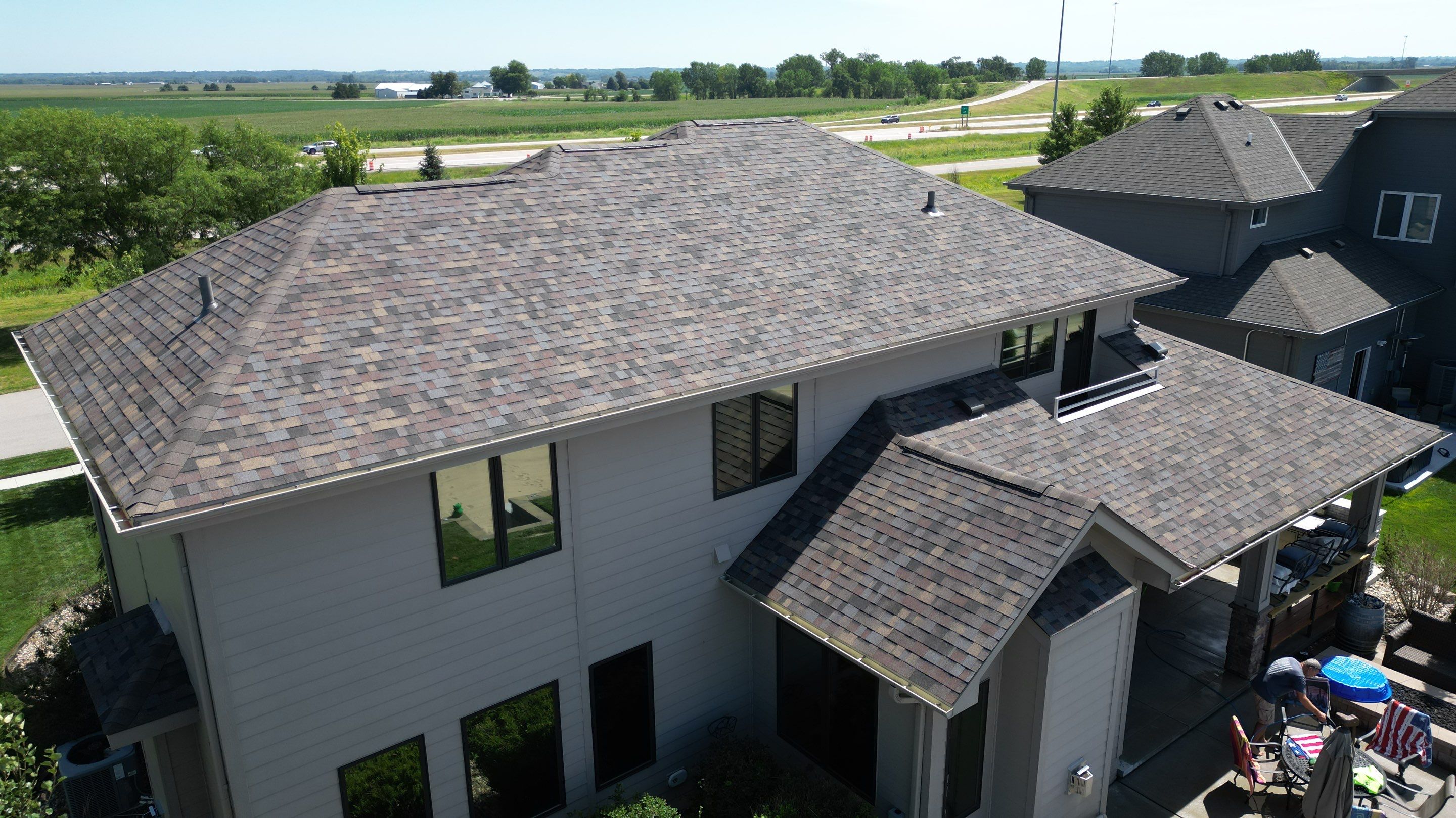 Residential Roofing Installation using Owens Corning Duration Summer Harvest by Lightning Exteriors